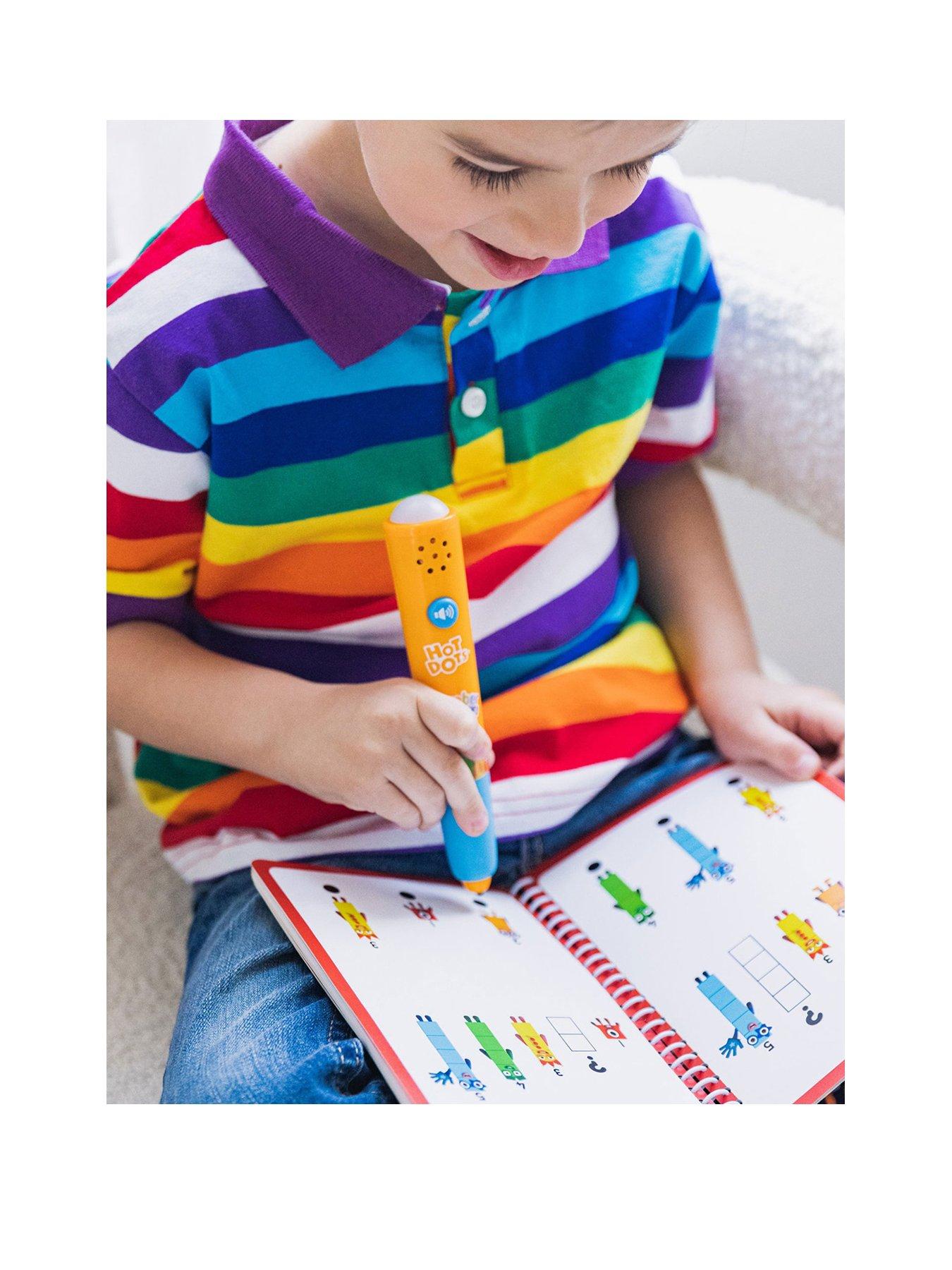 LEARNING RESOURCES Hot Dots 1-10 Numberblocks Activity Book & Interactive Pen