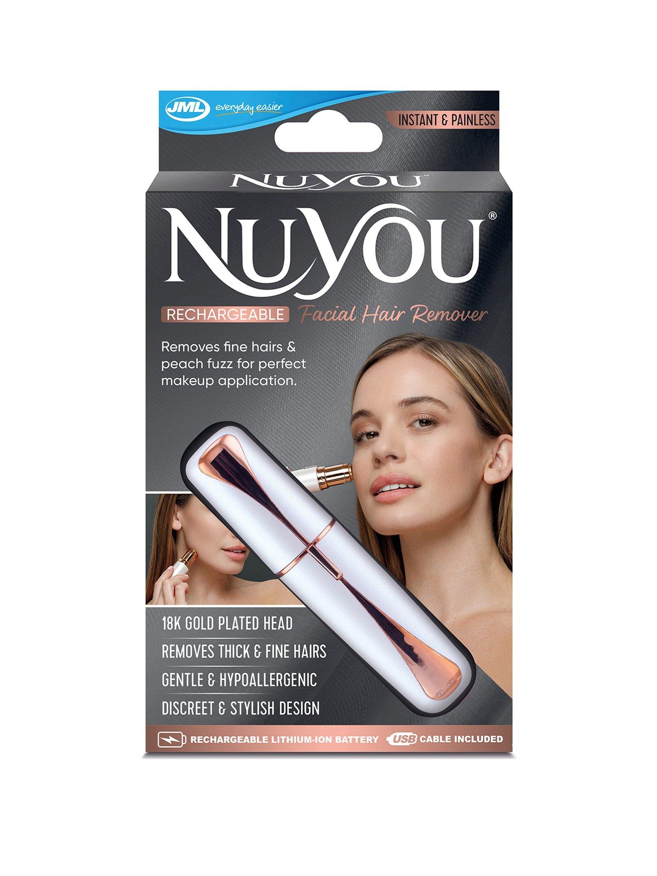 JML Nu You Facial Hair Remover Rechargeable