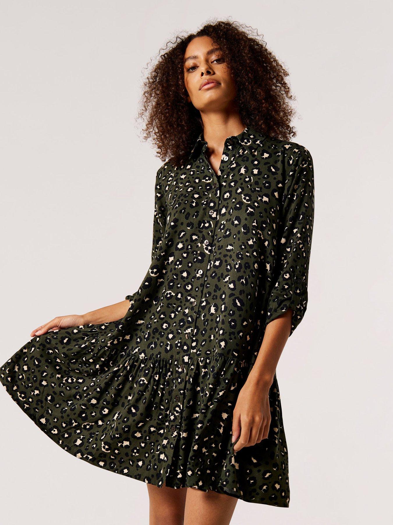 Apricot egg print dress sale
