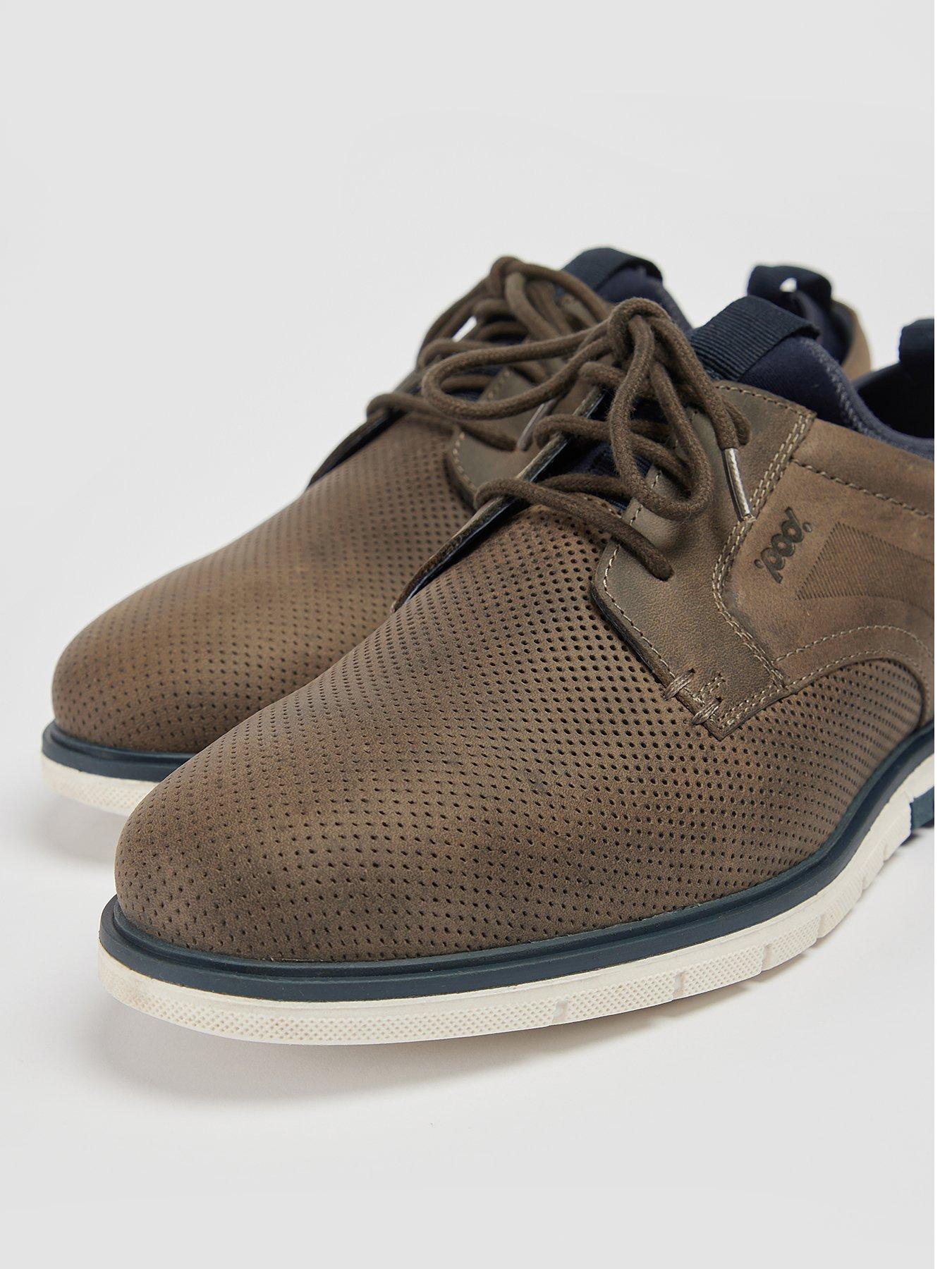  image of pod-murphy-casual-lace-up-shoes-grey
