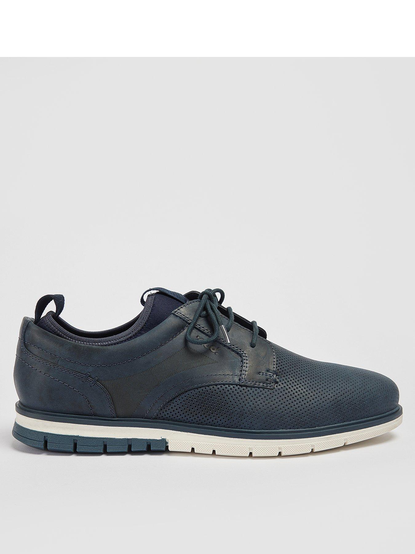 undefined Murphy Casual Lace Up Shoes - Navy