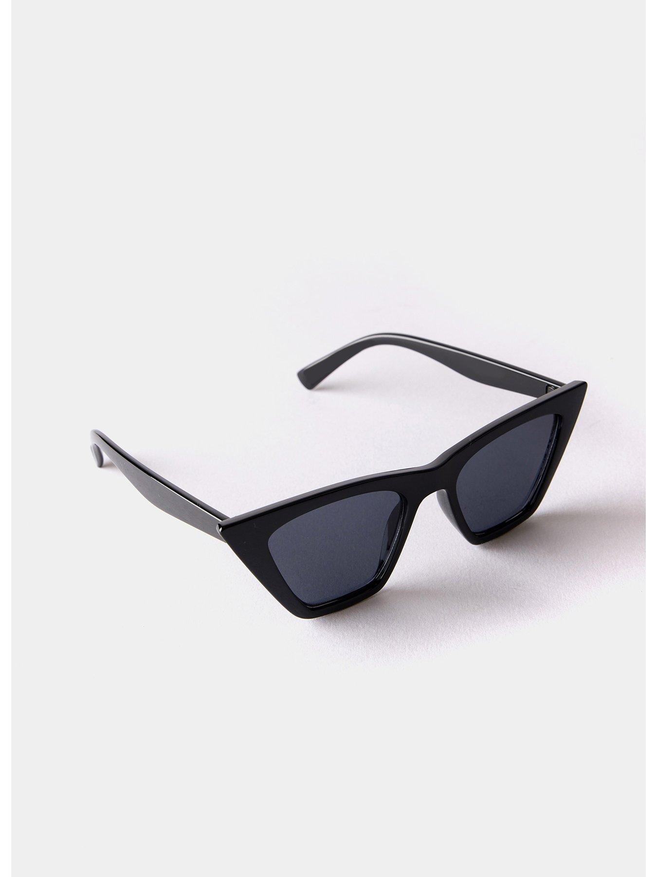  image of mint-velvet-black-cat-eye-sunglasses