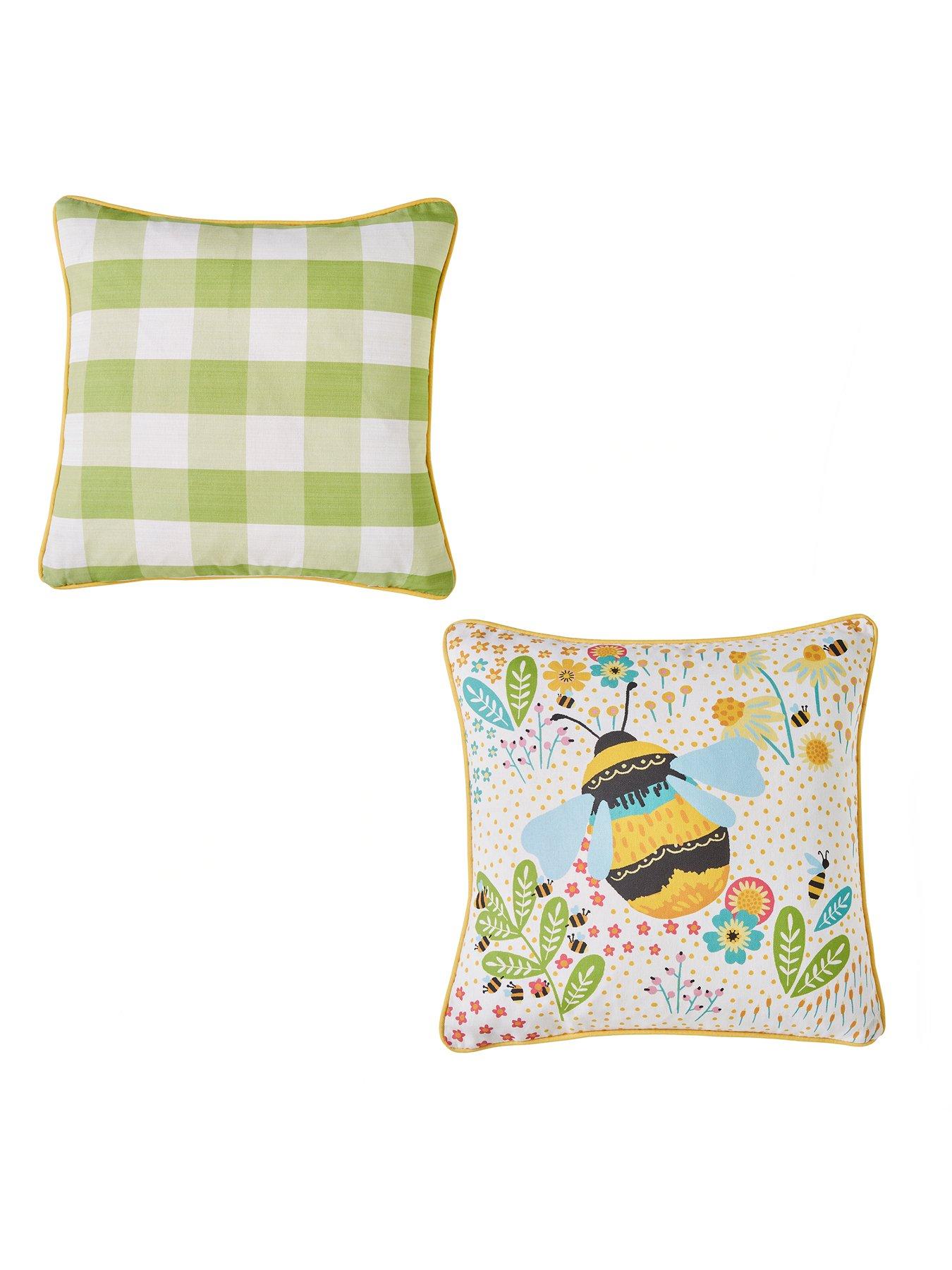  image of fusion-buzzy-bee-outdoor-cushion