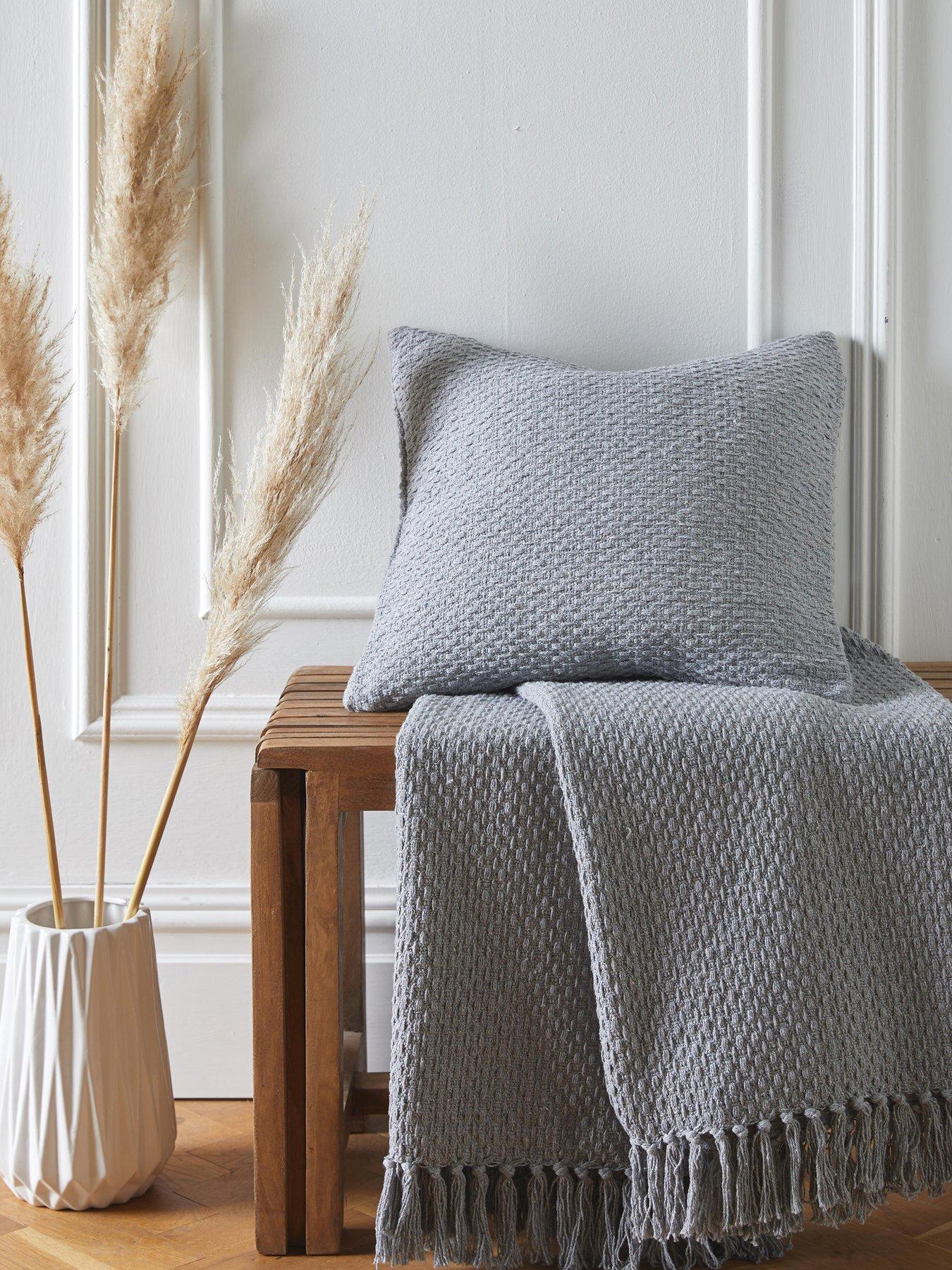 Drift Home Hayden Cushion - Grey