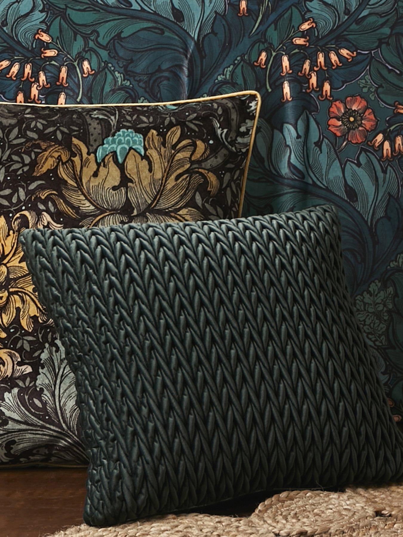  image of laurence-llewelyn-bowen-amory-cushion-green