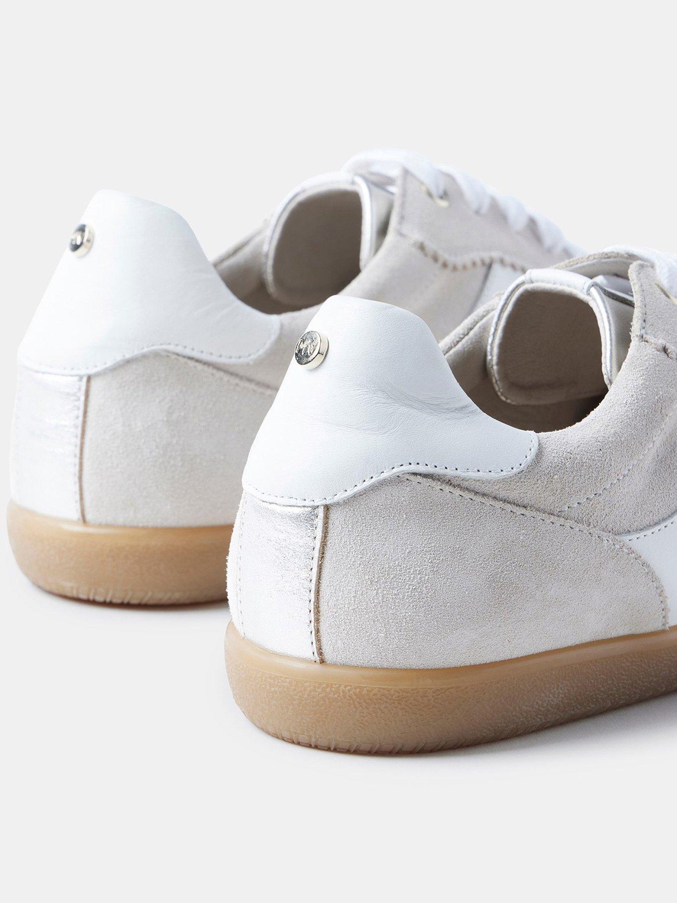  image of mint-velvet-ace-neutral-suede-trainers