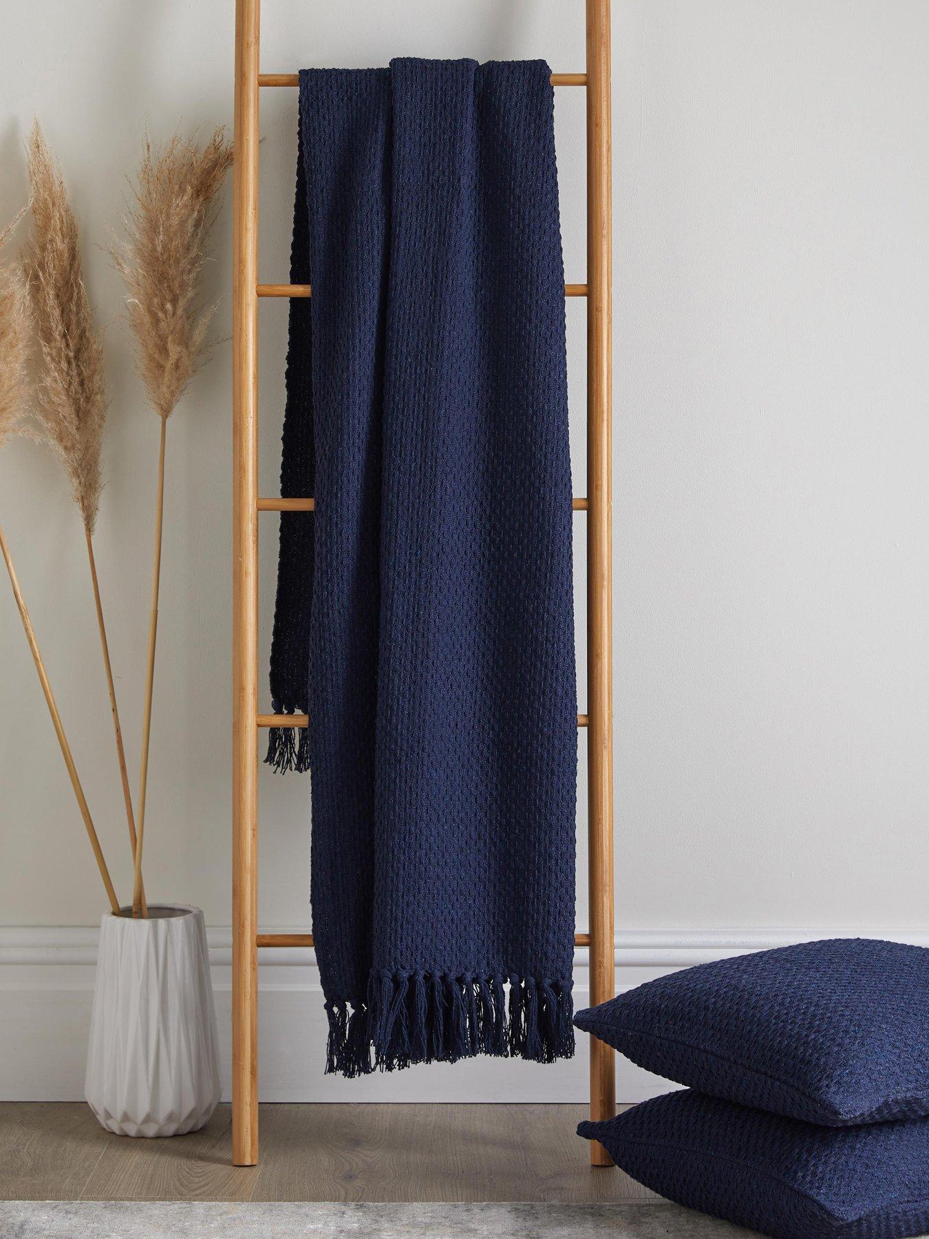  image of drift-home-hayden-throw-navy