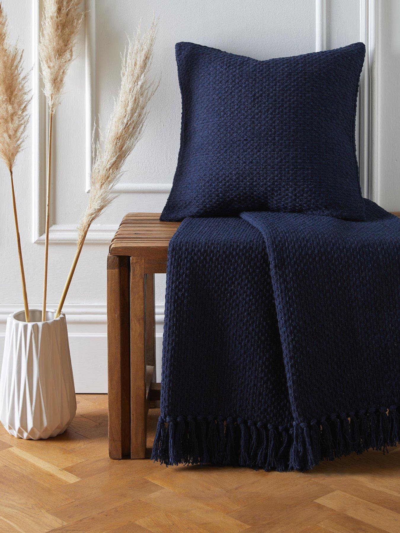  image of drift-home-hayden-throw-navy