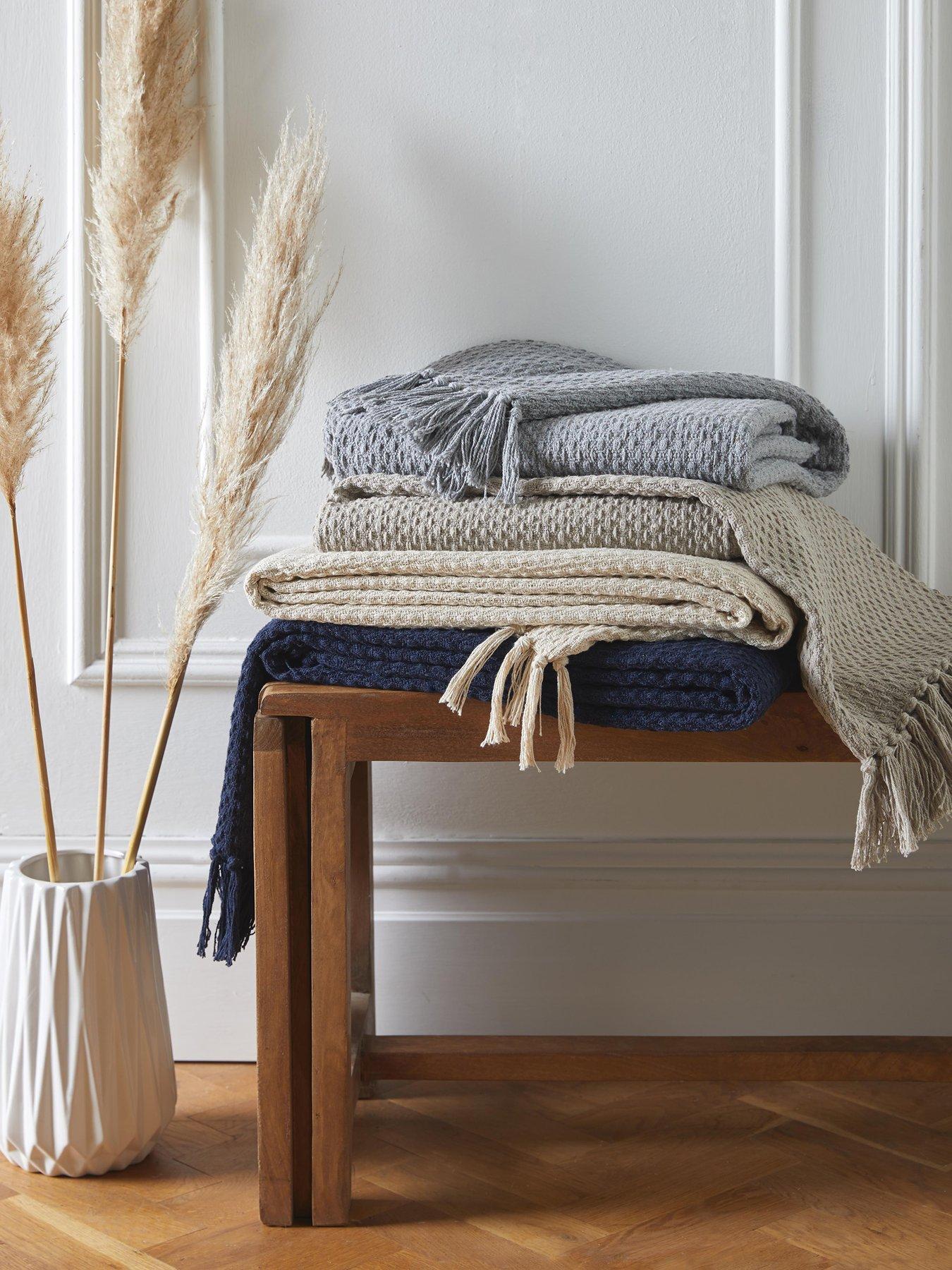  image of drift-home-hayden-throw-navy