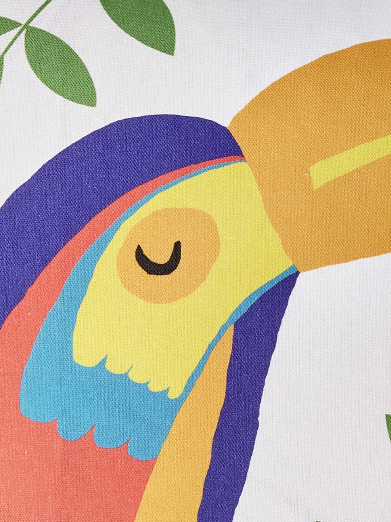  image of fusion-tropical-flamingo-outdoor-cushion