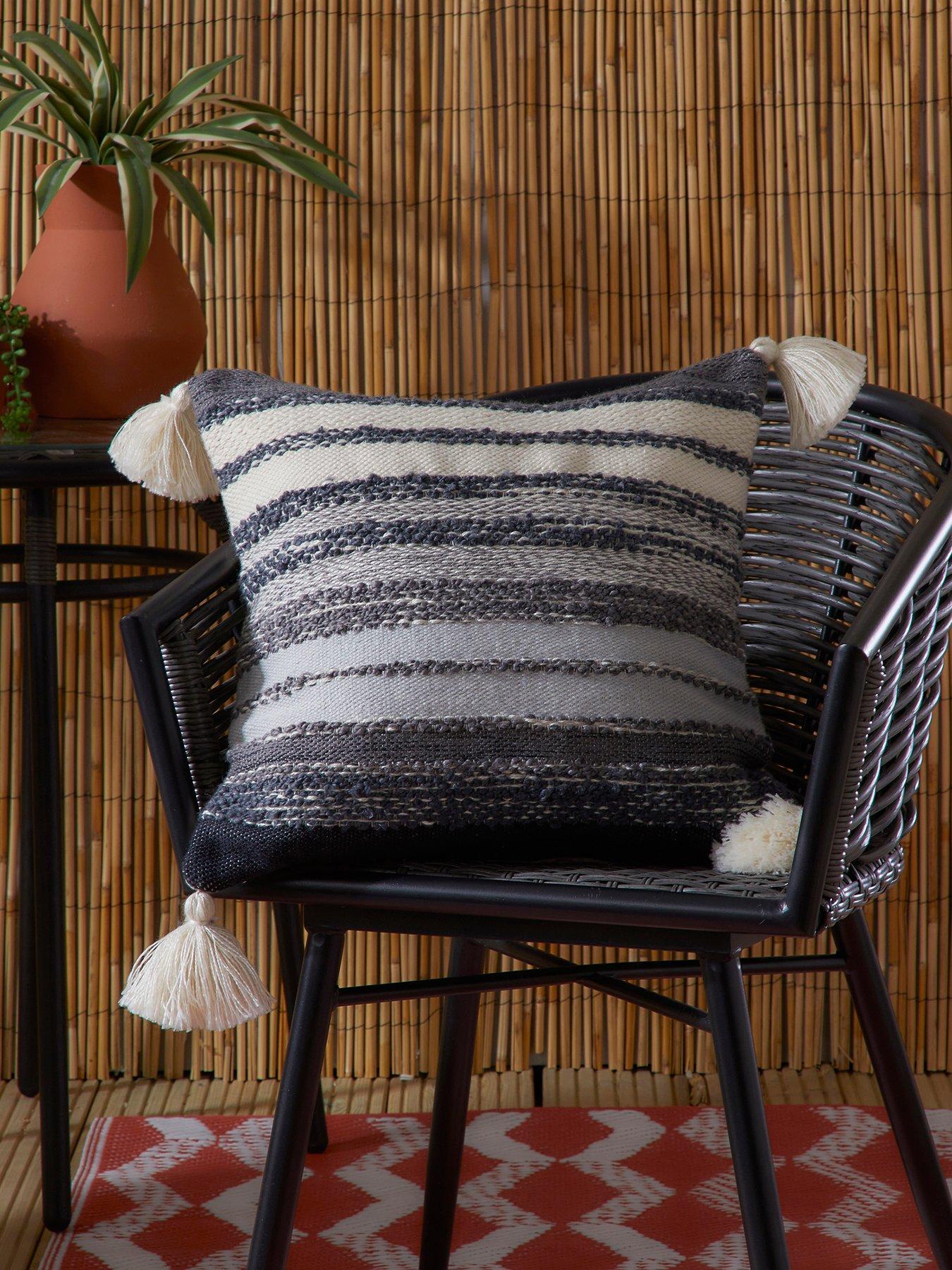 Image 1 of 4 of Drift Home Grayson Outdoor Cushion - Black