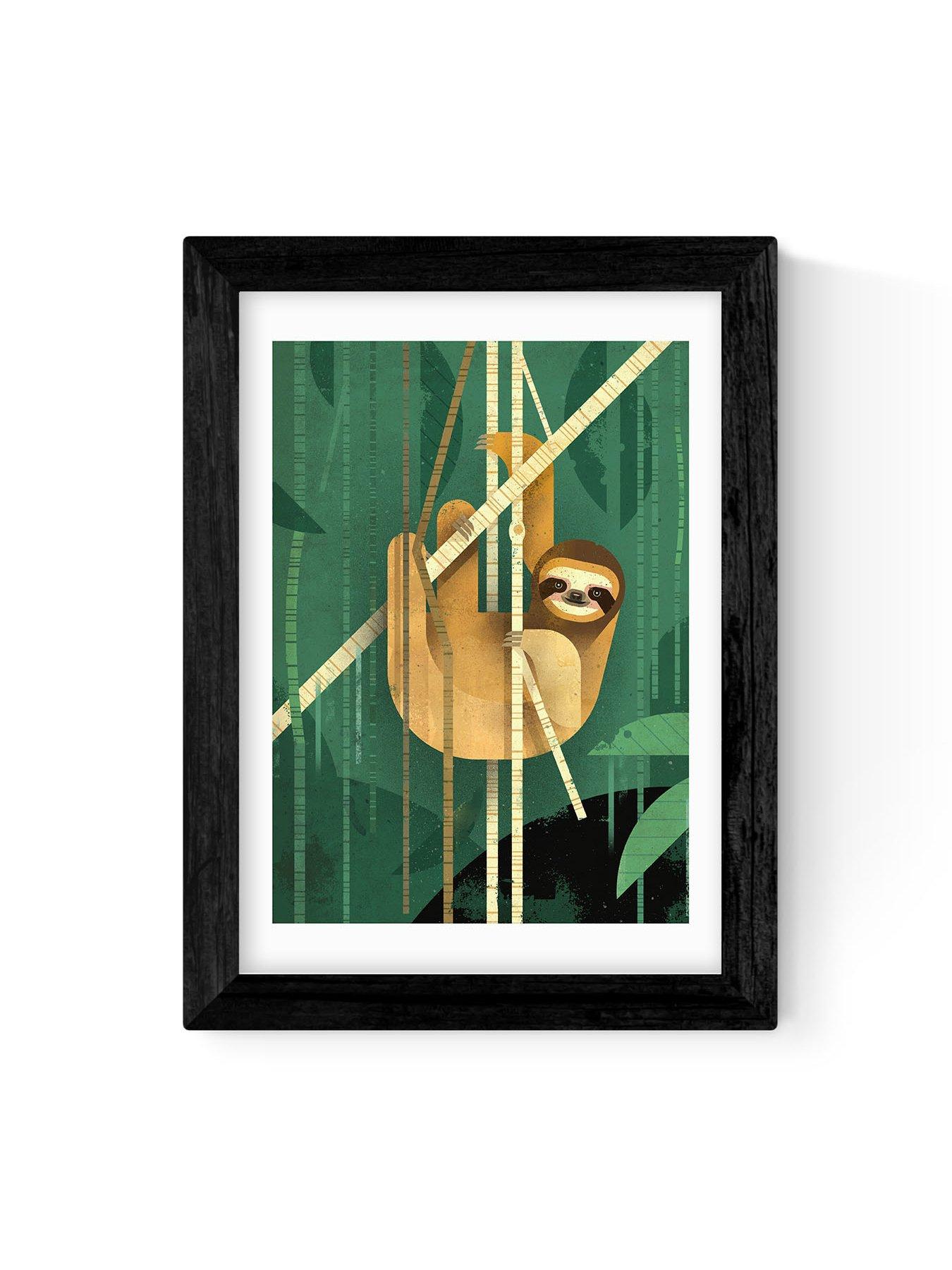 East End Prints Sloth by Dieter Braun Wall Art