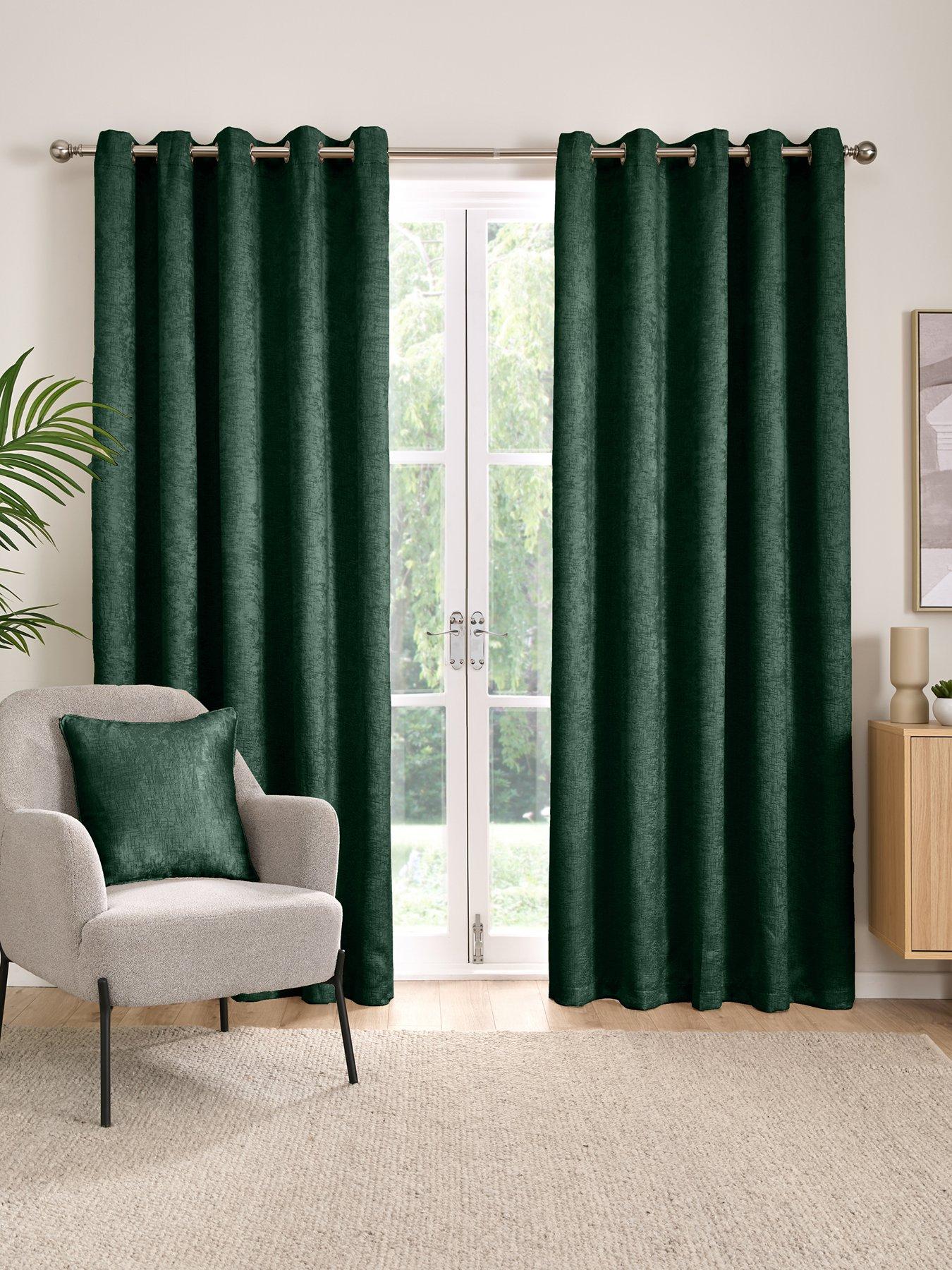 The Very Collection Harper Thermal Dim Out Eyelet Curtains