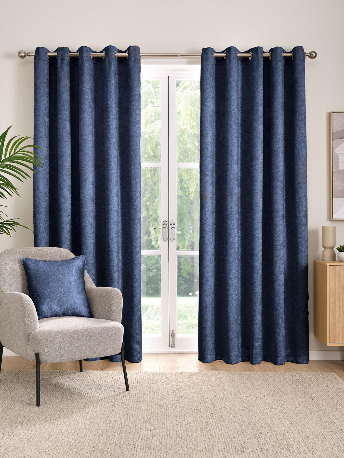 The Very Collection Harper Thermal Dim Out Eyelet Curtains