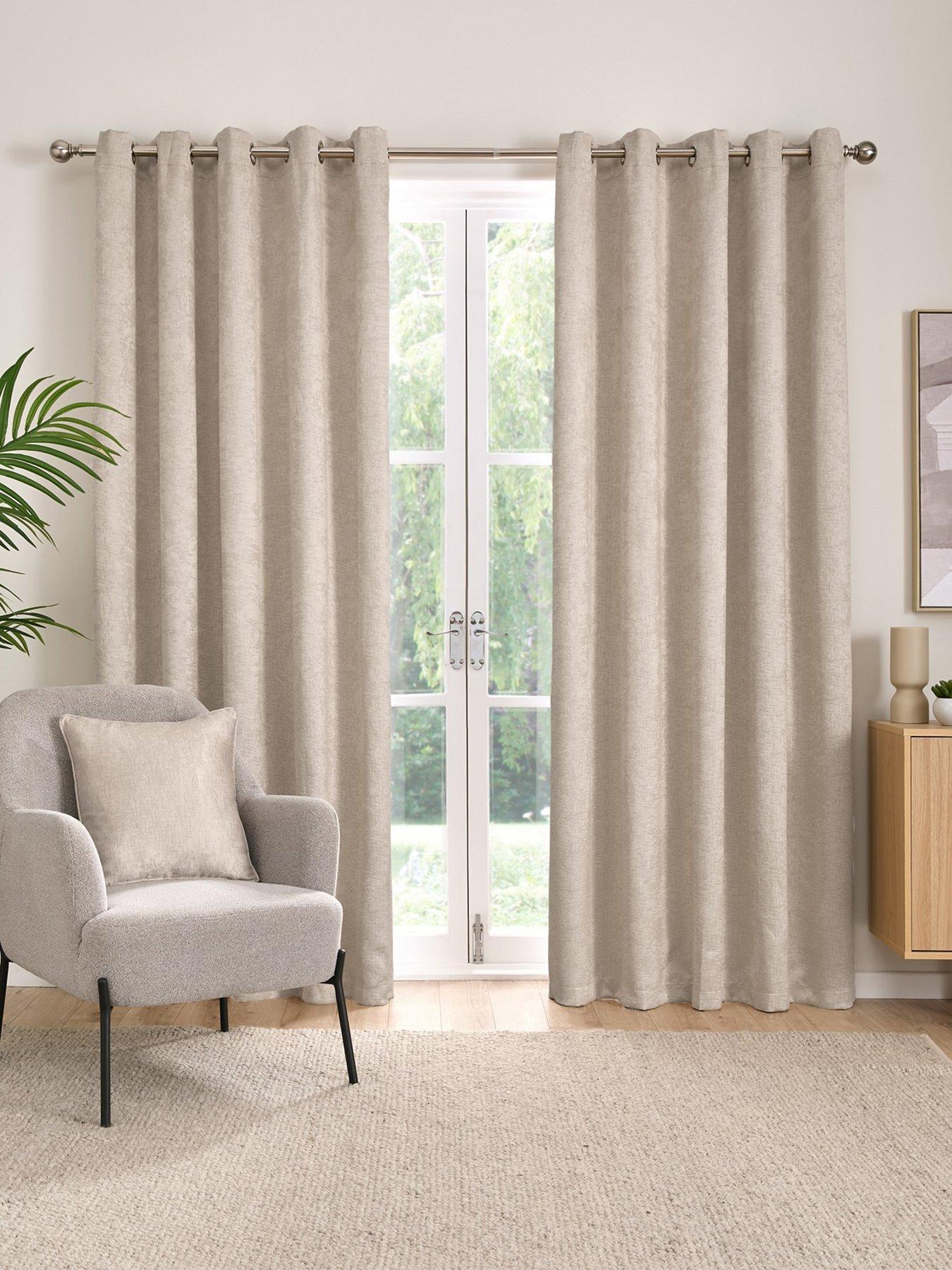 The Very Collection Harper Thermal Dim Out Eyelet Curtains