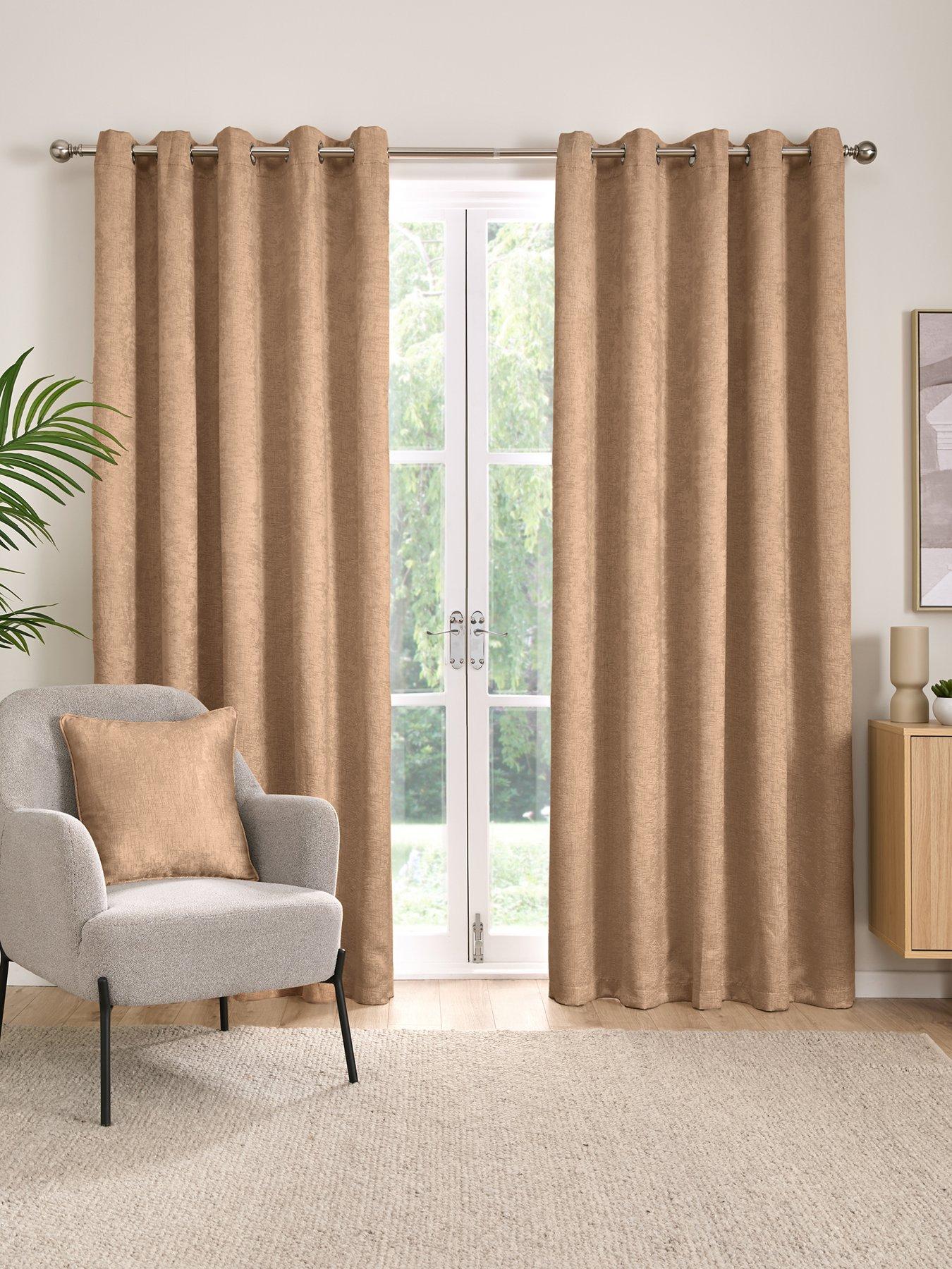 The Very Collection Harper Thermal Dim Out Eyelet Curtains