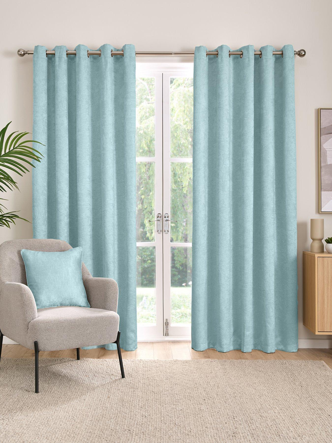 The Very Collection Harper Thermal Dim Out Eyelet Curtains