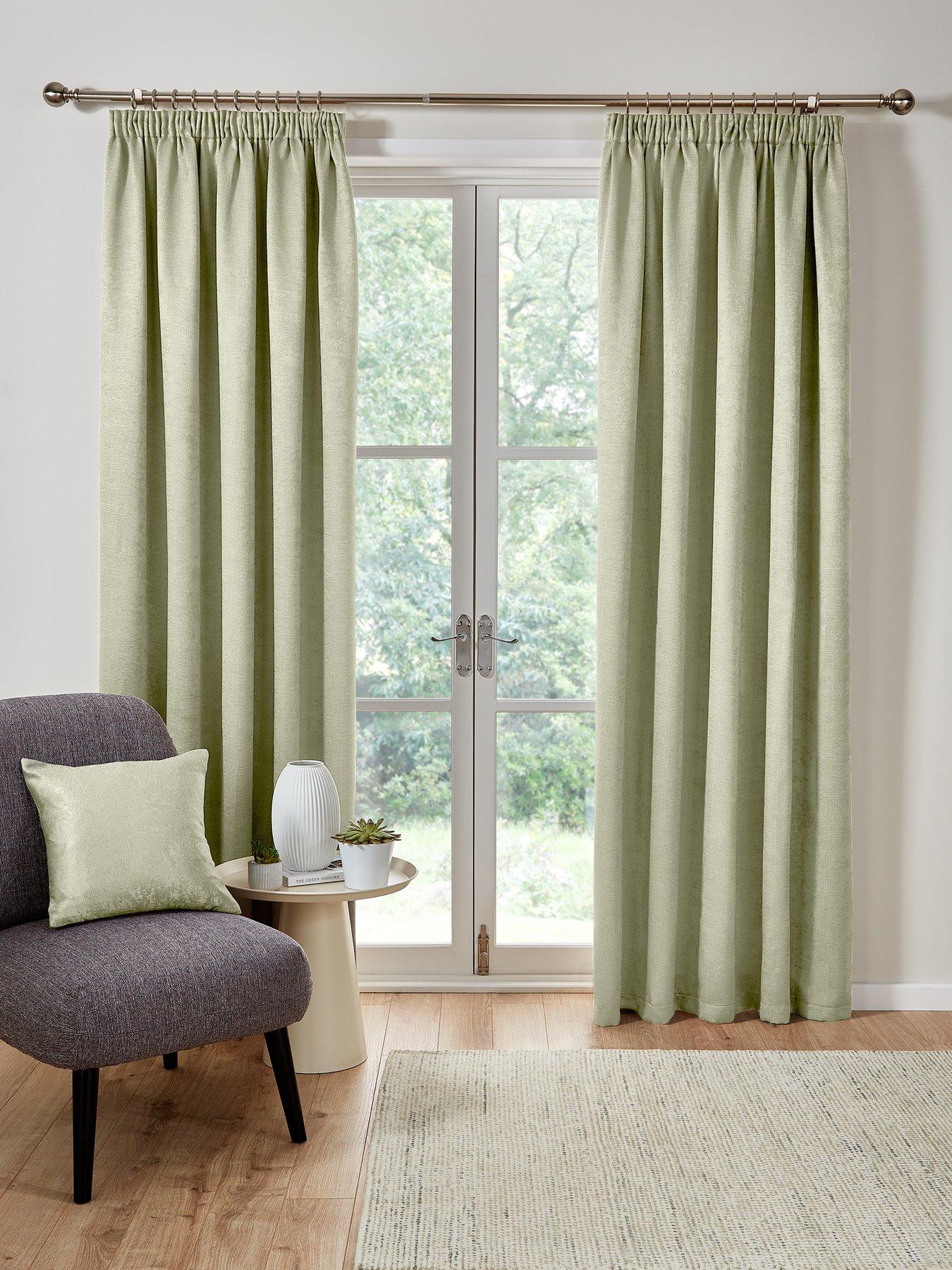 The Very Collection Neo Thermal Dim Out Pencil Pleat Curtains