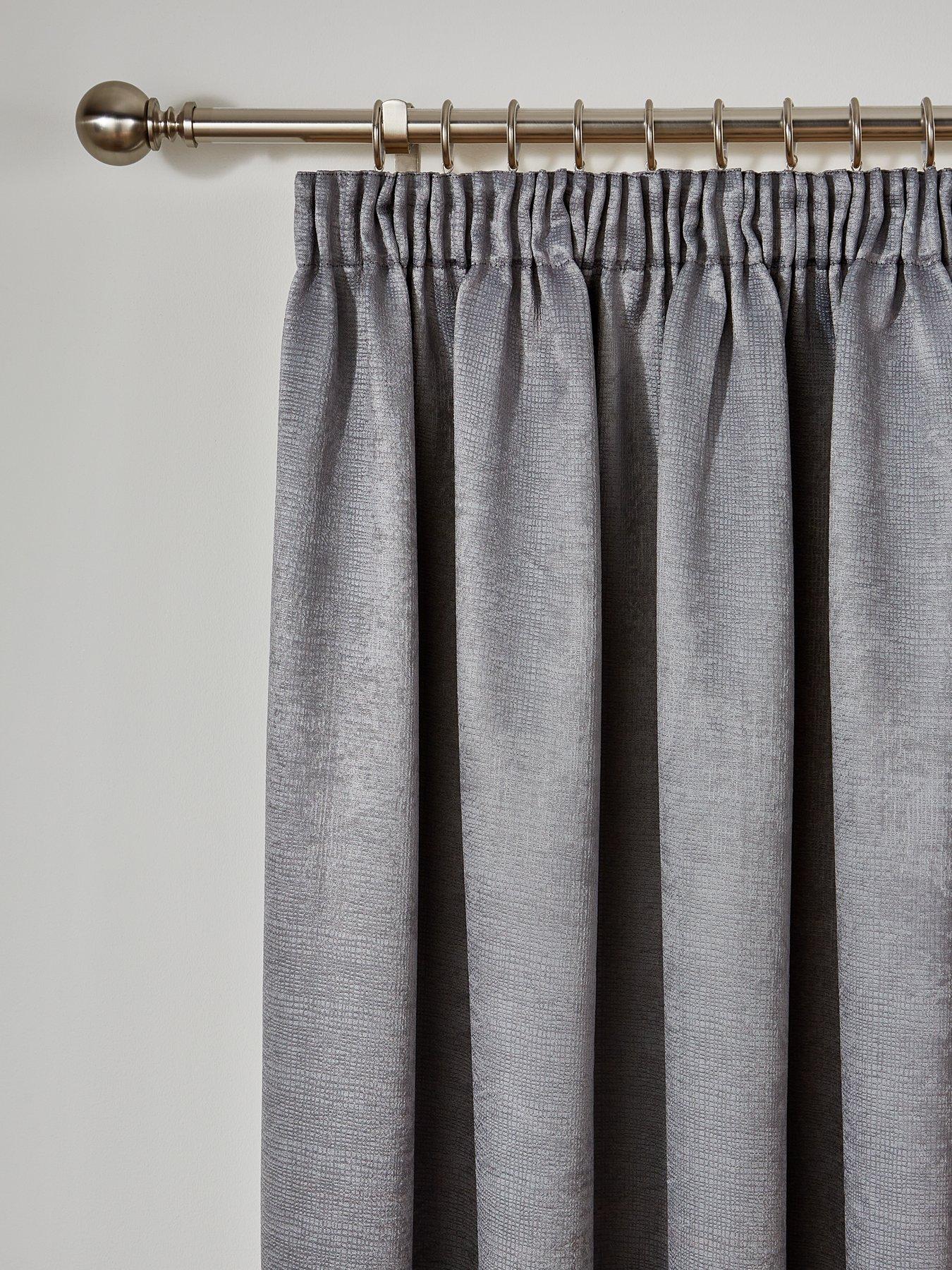 Image 2 of 5 of The Very Collection Neo Thermal Dim Out&nbsp;Pencil Pleat&nbsp;Curtains