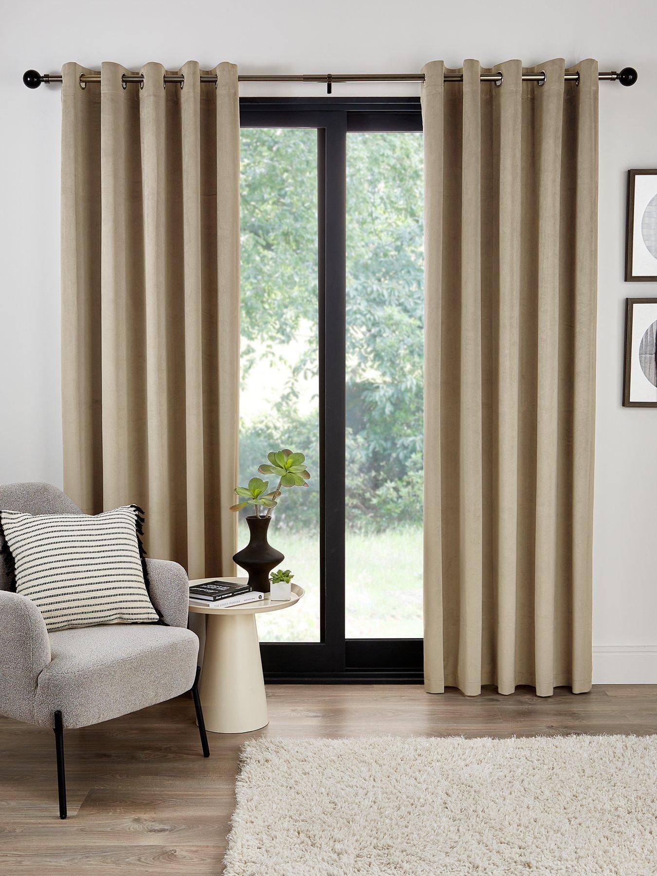 Image 1 of 4 of Michelle Keegan Home Windsor Thermal Blackout Eyelet&nbsp;Curtains