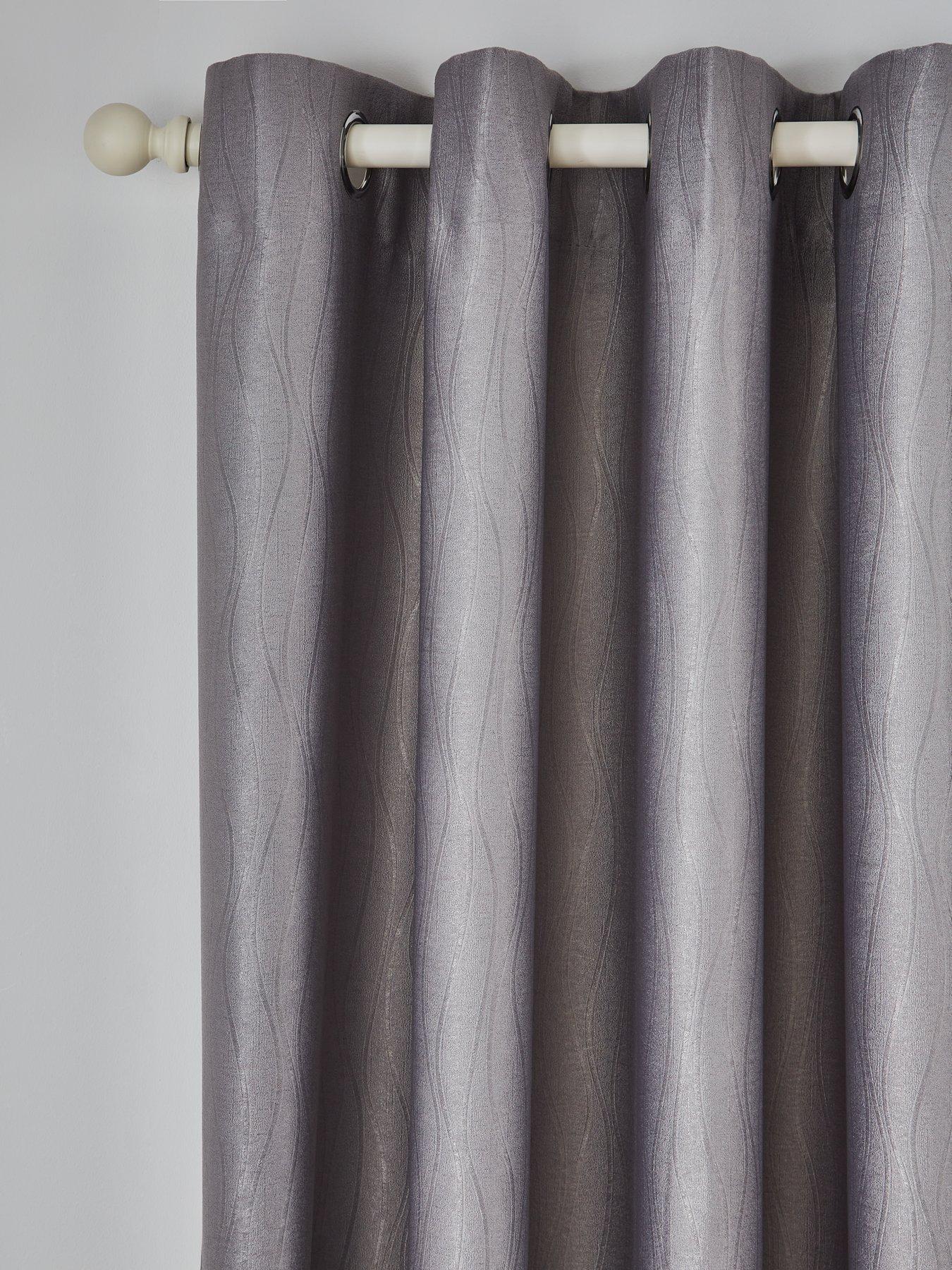 Image 2 of 4 of The Very Collection Epsom Thermal Dim Out&nbsp;Eyelet&nbsp;Curtains