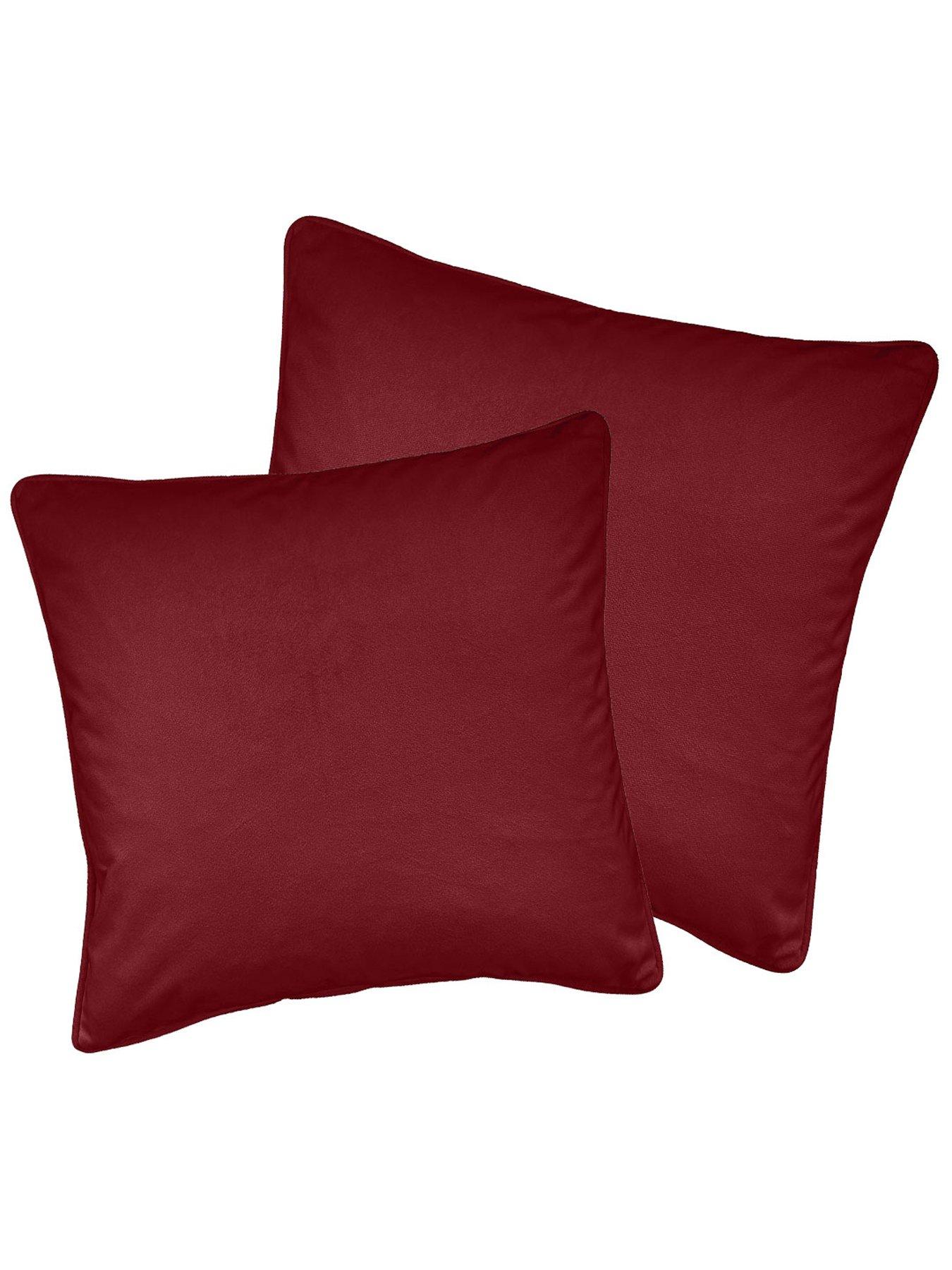 The Very Collection Cambridge Velvet Cushion Cover Pair - 56 x 56 cm