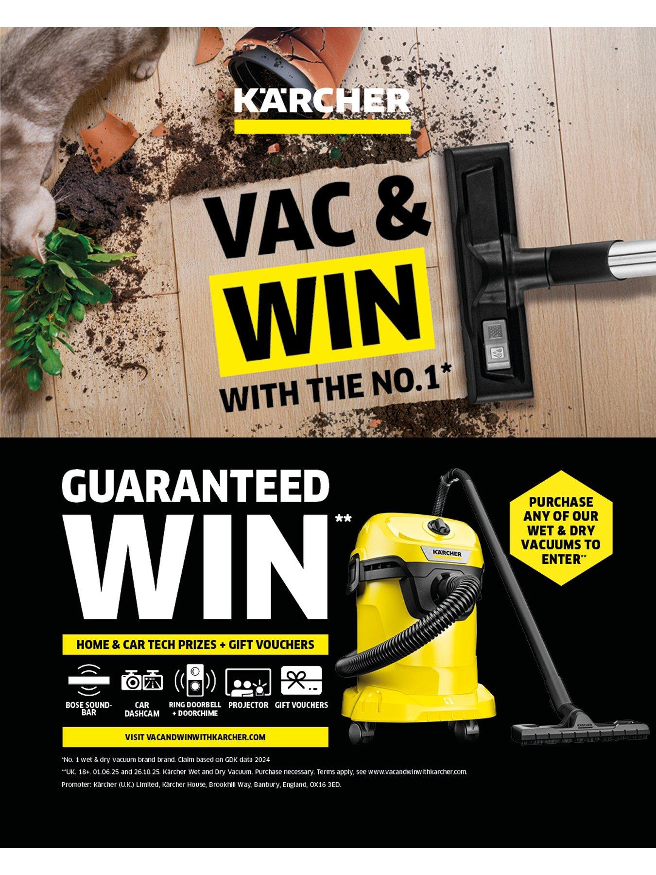 Image 2 of 6 of Karcher WD 4 Wet &amp; Dry Vacuum Cleaner