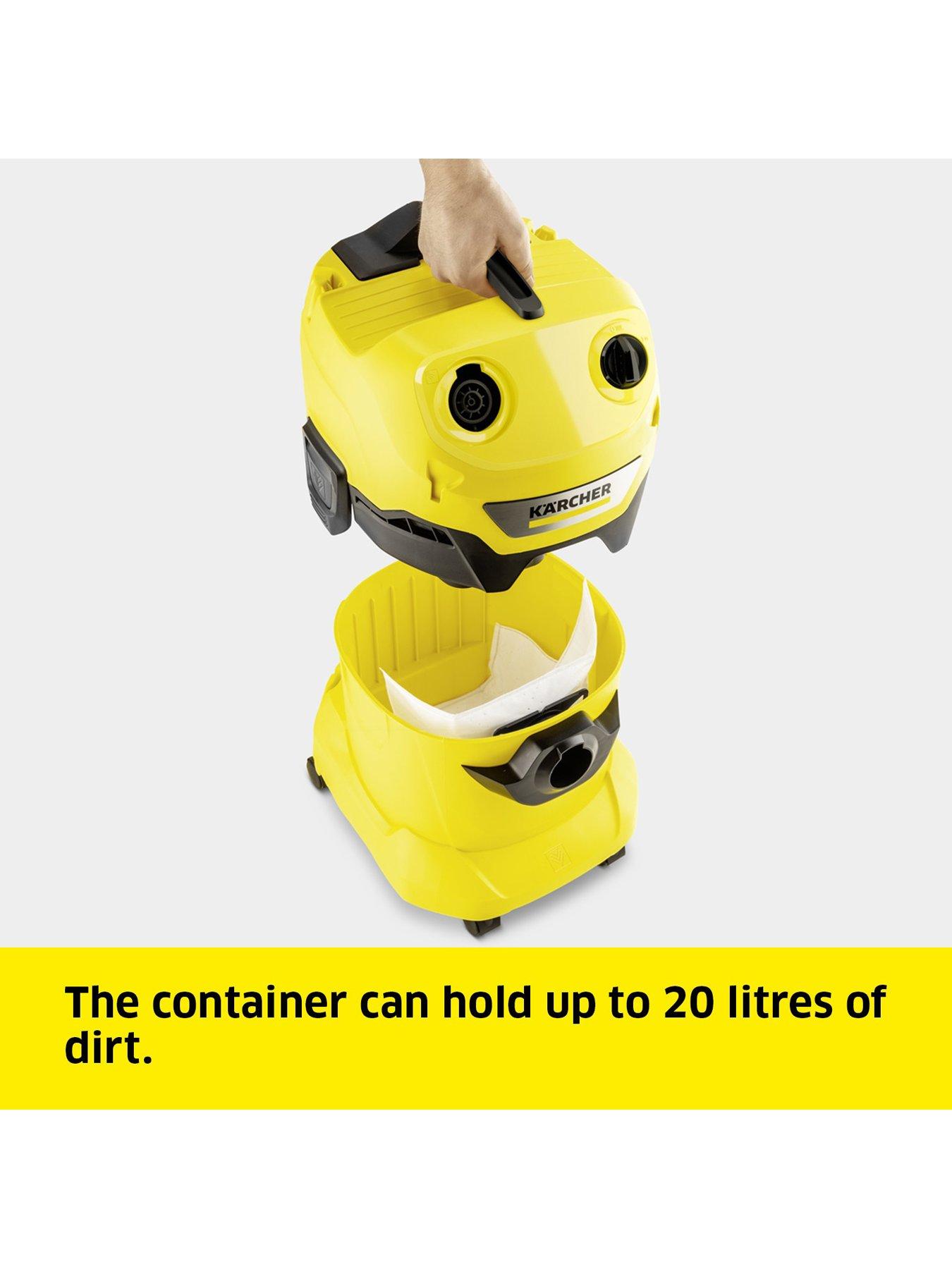 Image 6 of 6 of Karcher WD 4 Wet &amp; Dry Vacuum Cleaner