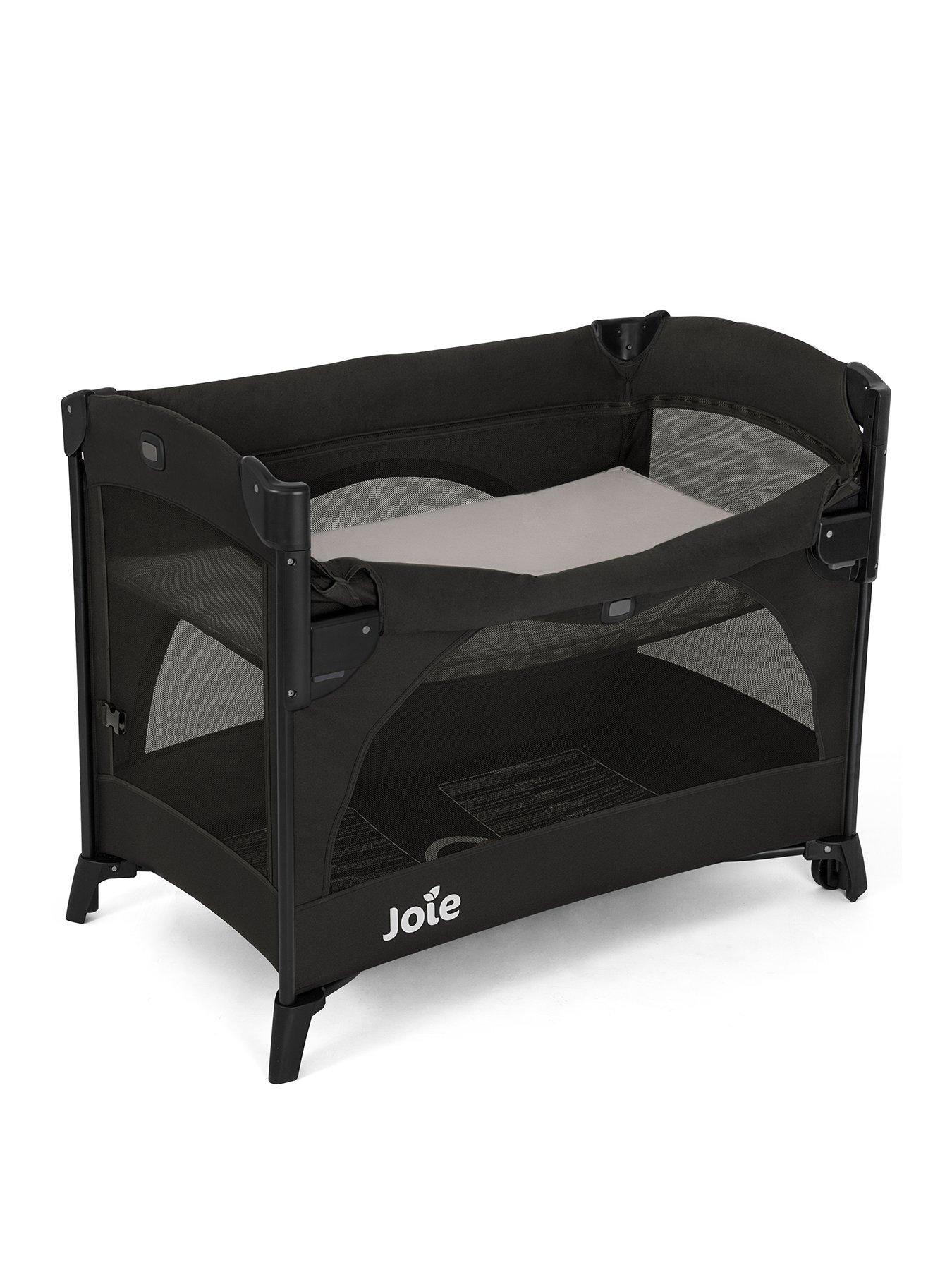 Image 2 of 8 of Joie Kubbie Sleep Travel Cot- Shale