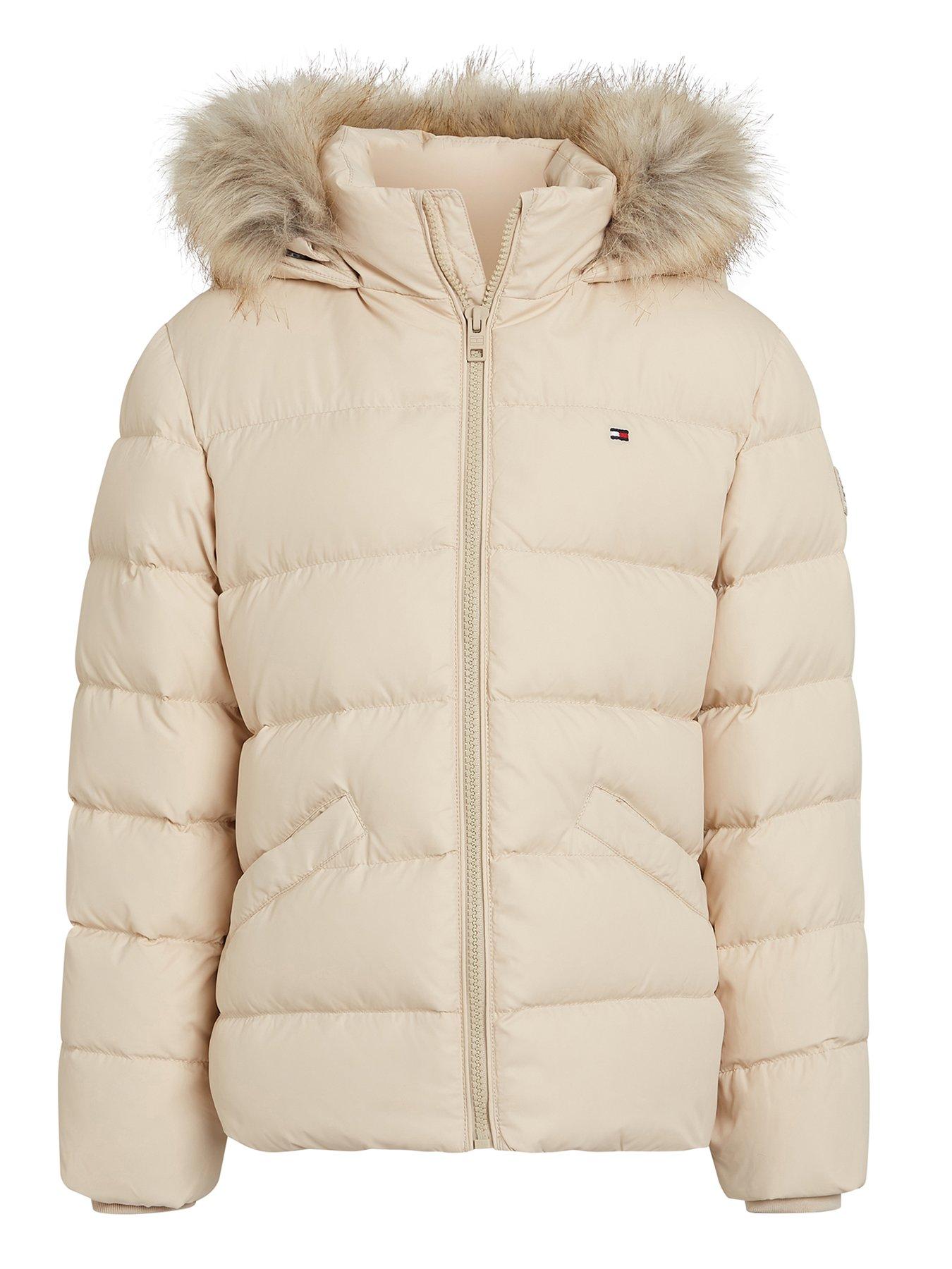 Girls tommy hilfiger coat online