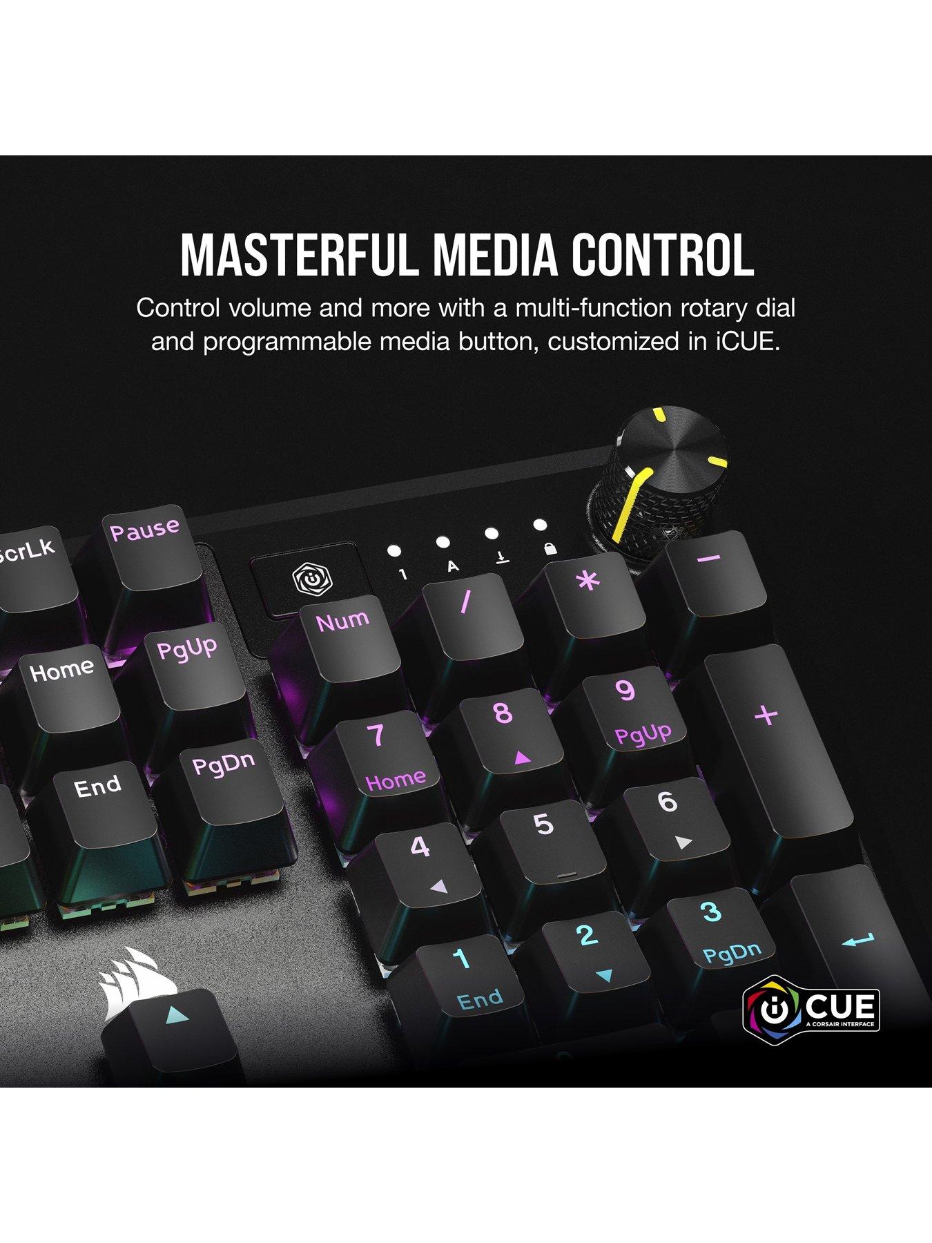  image of corsair-k70-core-rgb-keyboard-red-switch