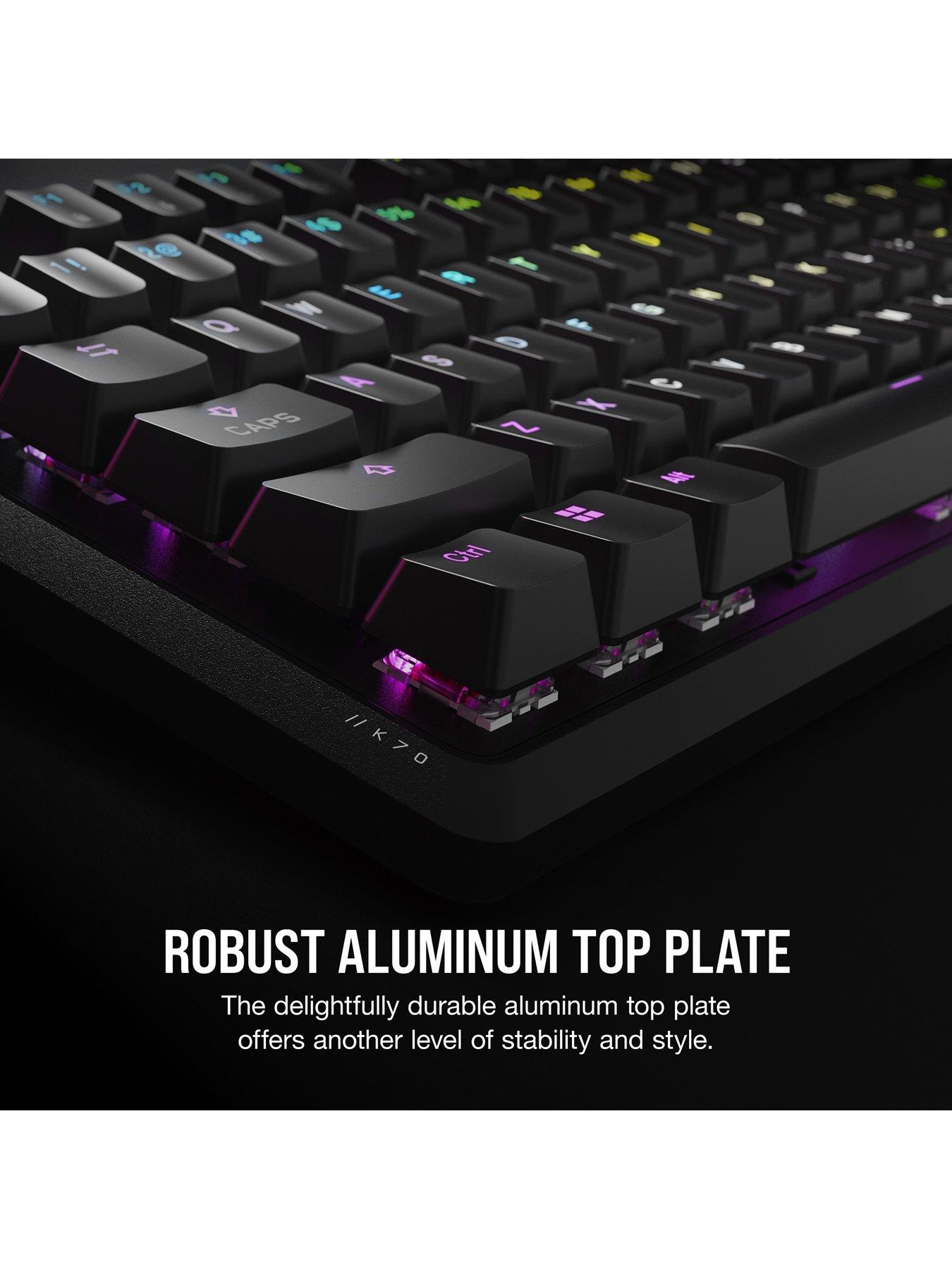  image of corsair-k70-core-rgb-keyboard-red-switch