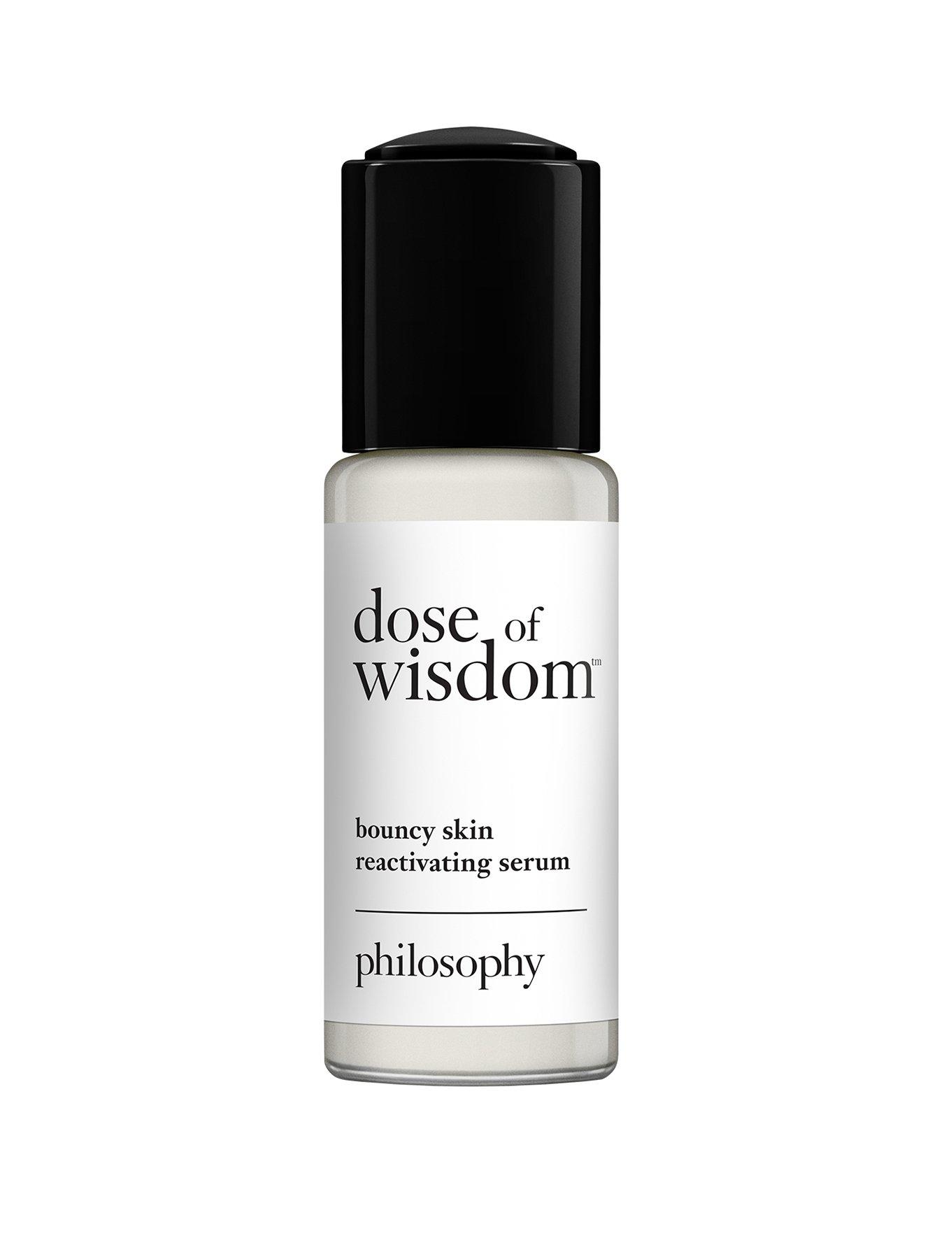 Image 1 of 8 of Philosophy dose of wisdom bouncy skin reactivating serum 30ml