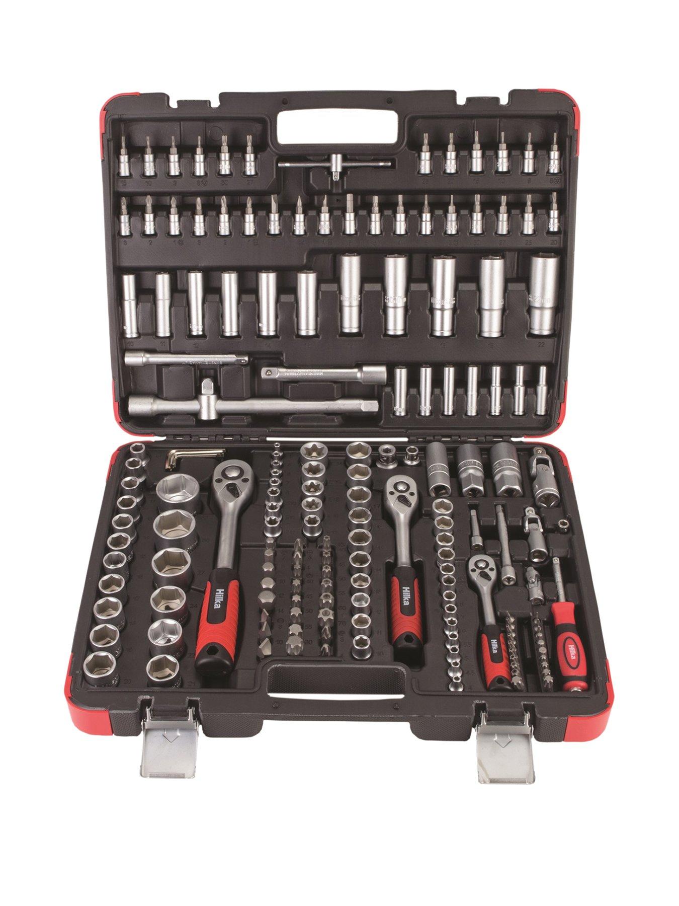 Hilka 171 pce 1/4", 3/8"  &  1/2" Dr Socket Set