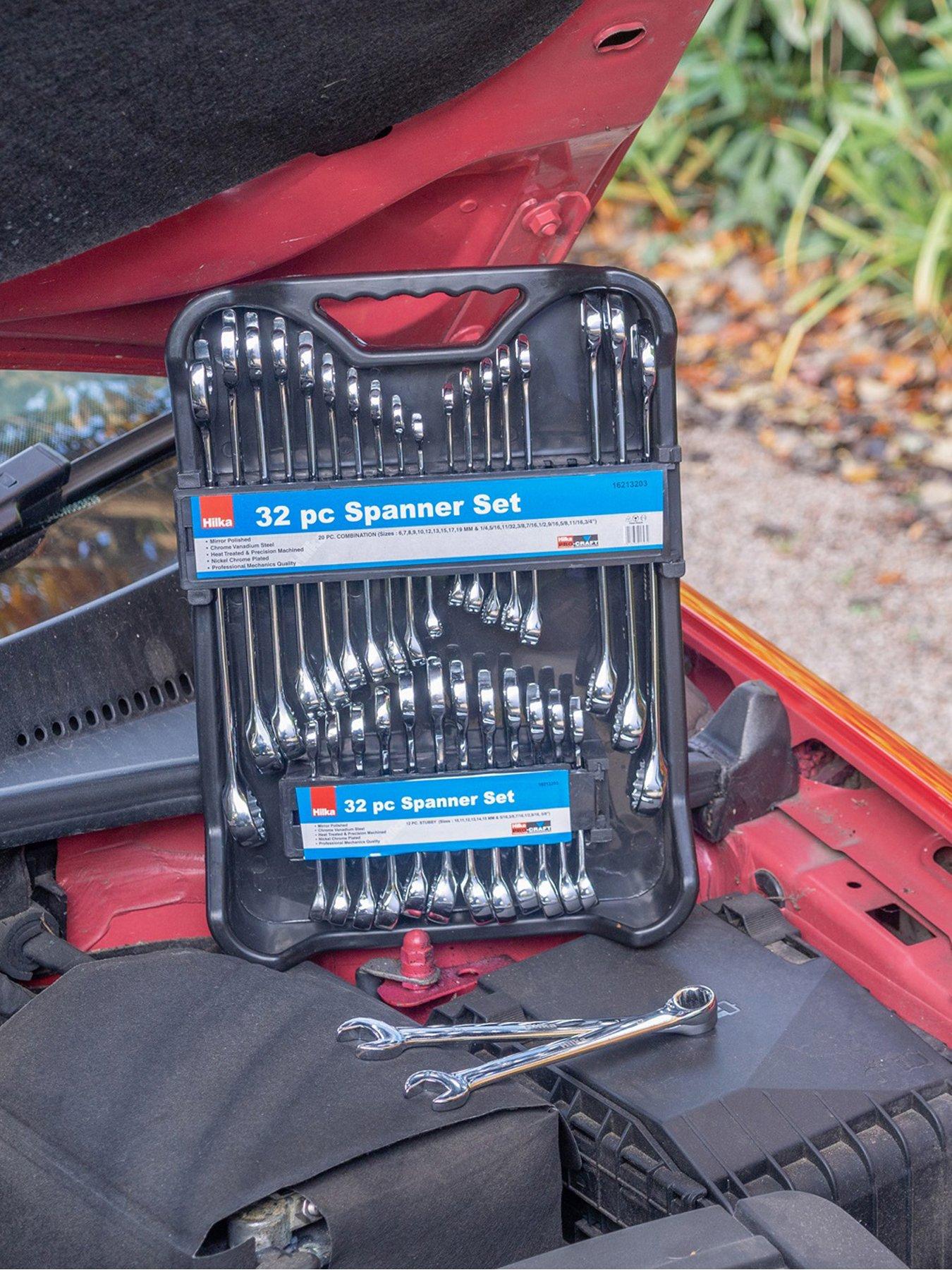  image of hilka-tools-32-pce-combination-spanners-af-metric