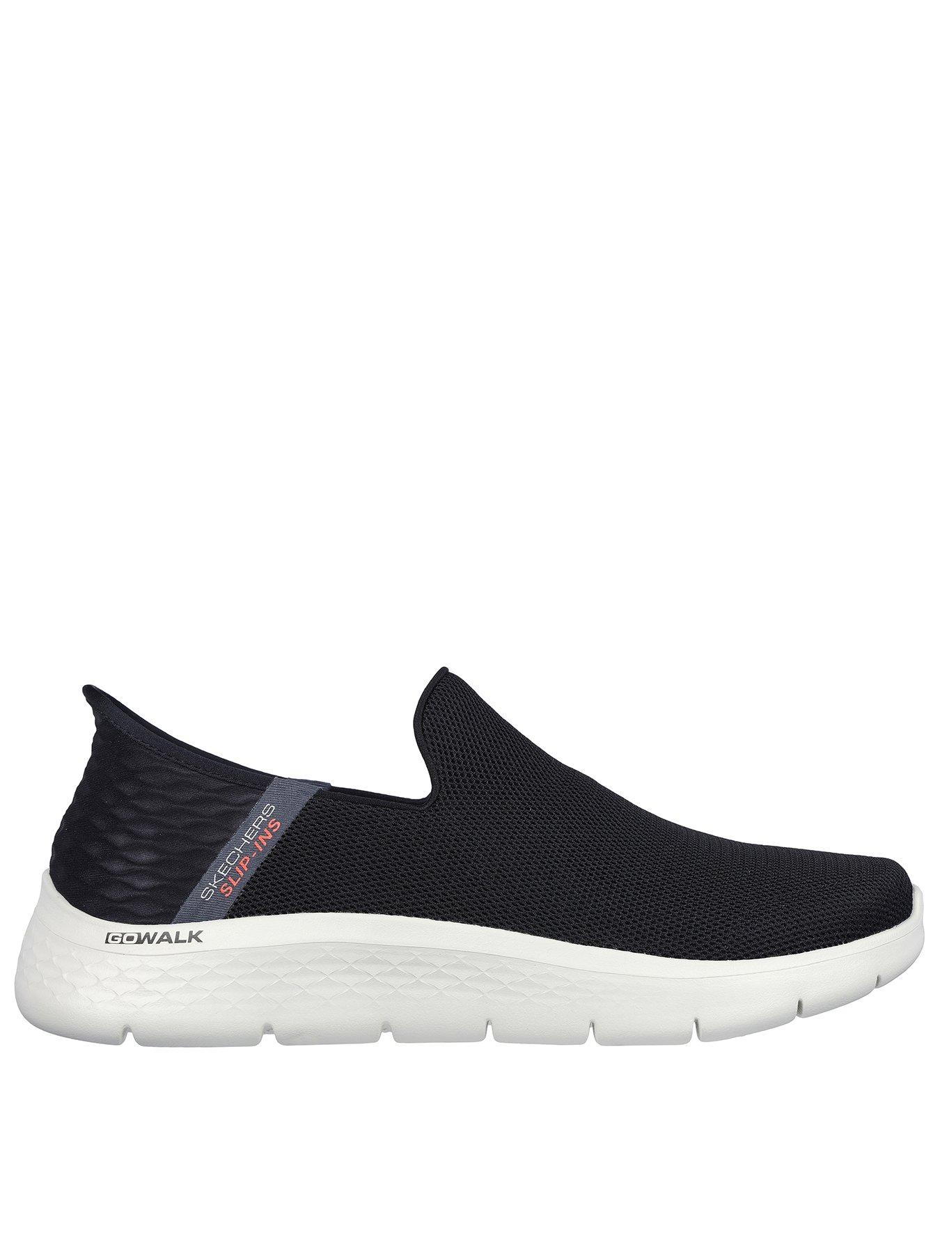  image of skechers-slip-ins-go-walk-flex-trainers-black