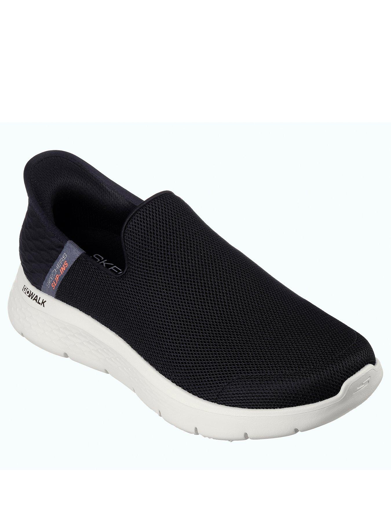  image of skechers-slip-ins-go-walk-flex-trainers-black