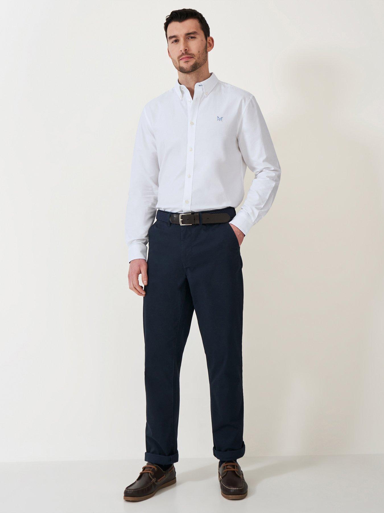  image of crew-clothing-crew-classic-oxford-shirt-white