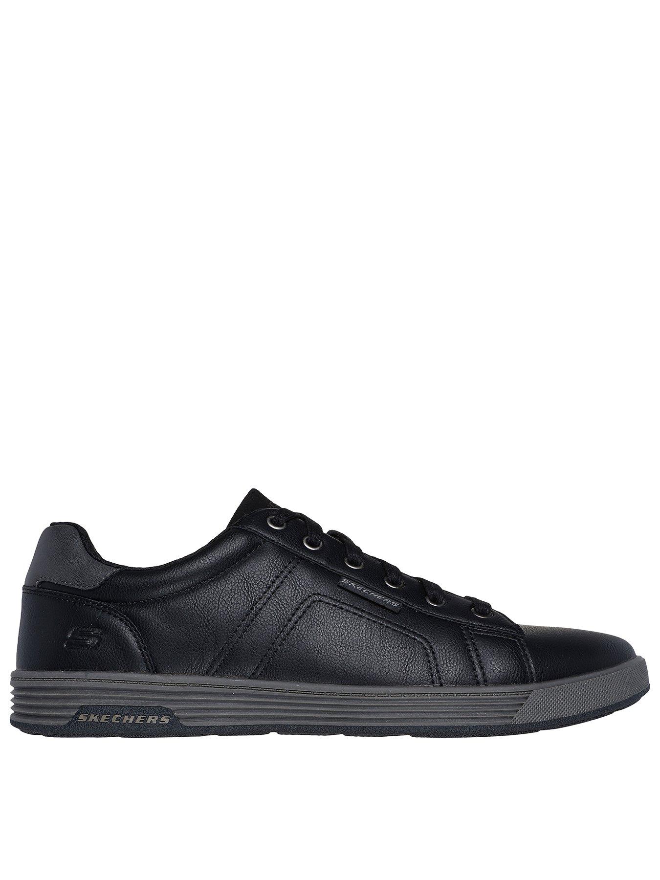 skechers-cavell-6-eyelet-lace-up-shoes-black