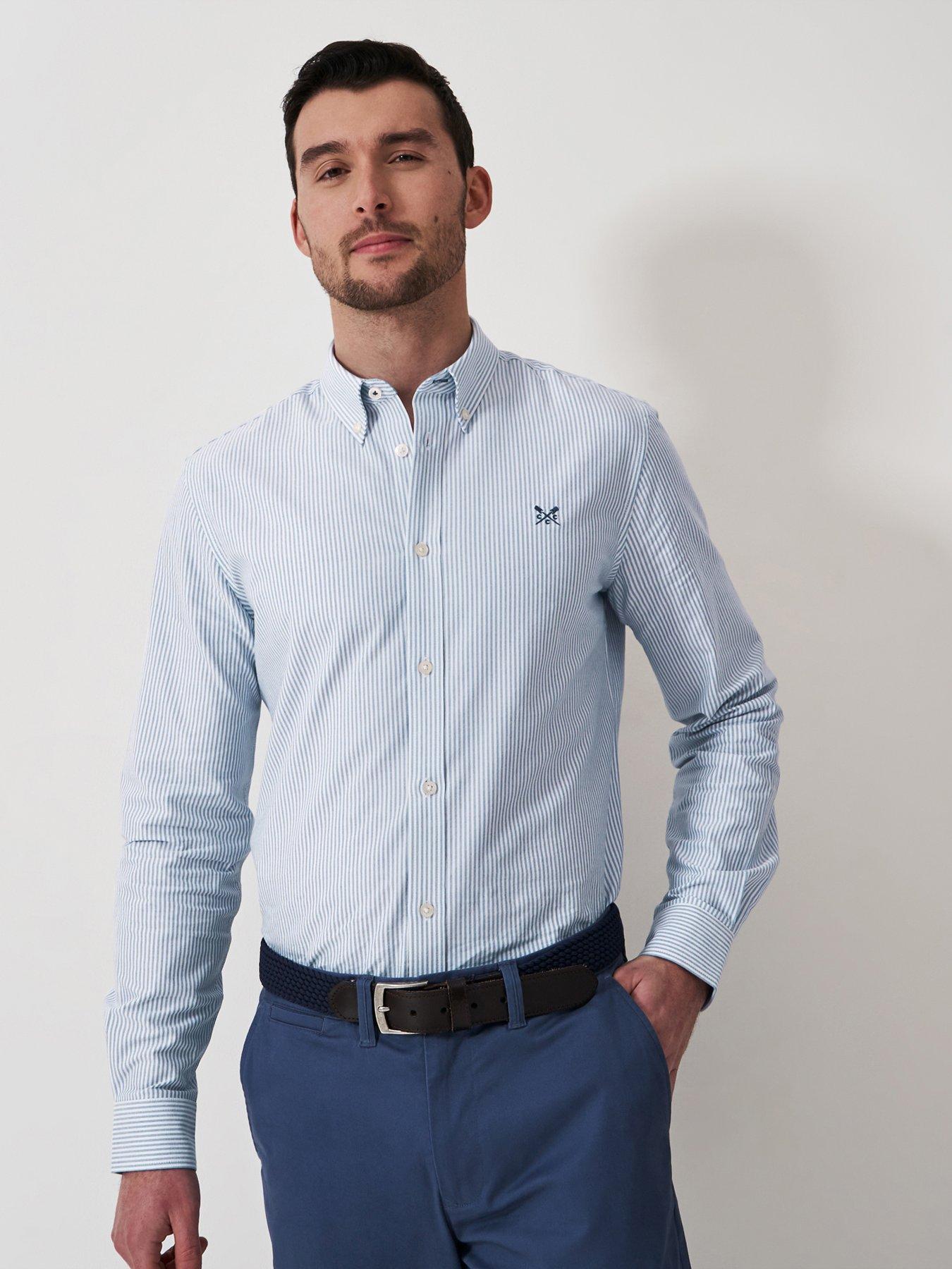 crew-clothing-oxford-stripe-shirt-blue
