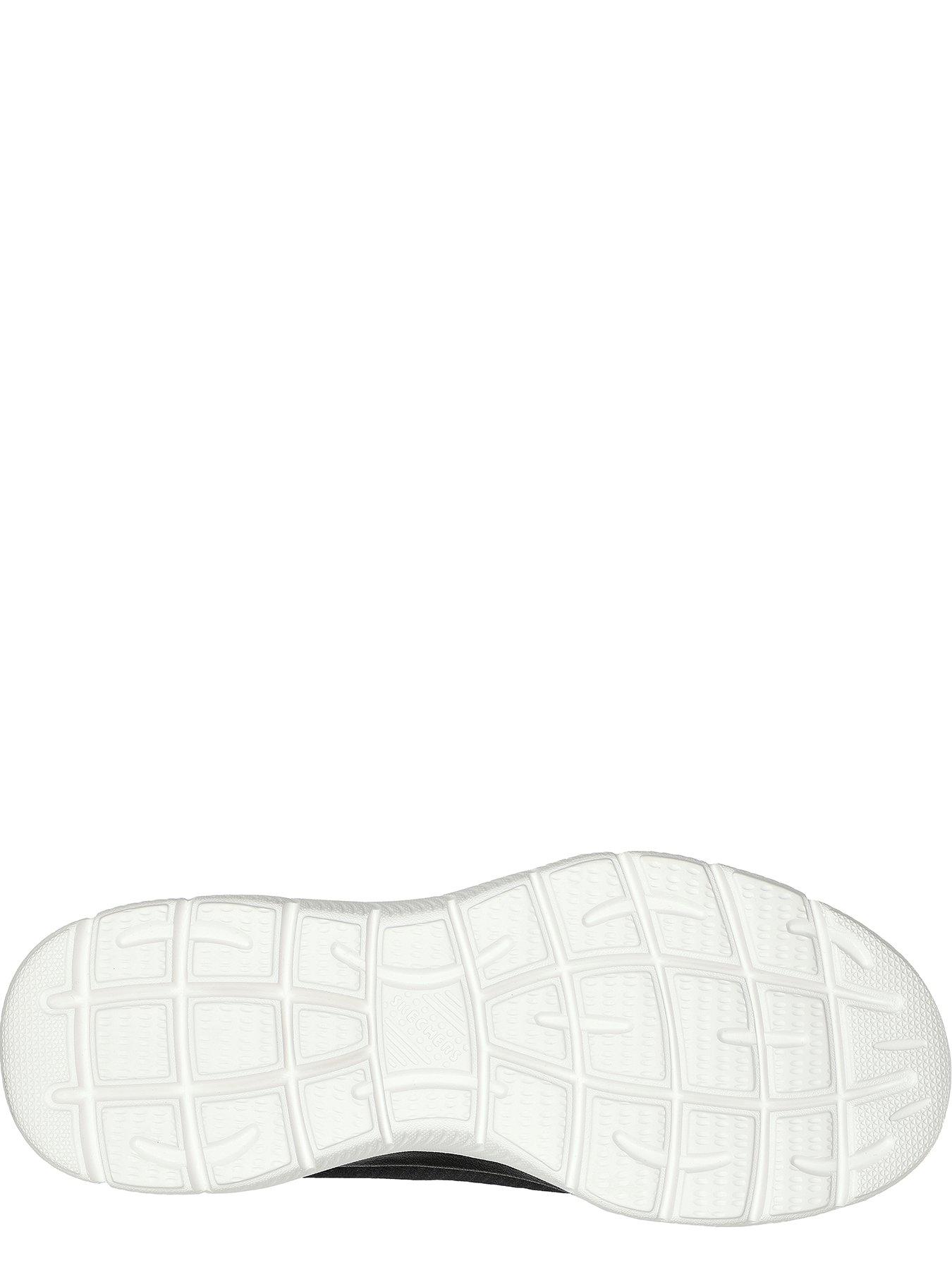  image of skechers-summits-slip-ins-trainers-black-mesh
