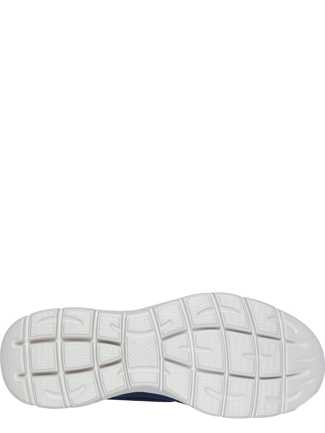  image of skechers-summits-slip-ins-trainers-navy-mesh