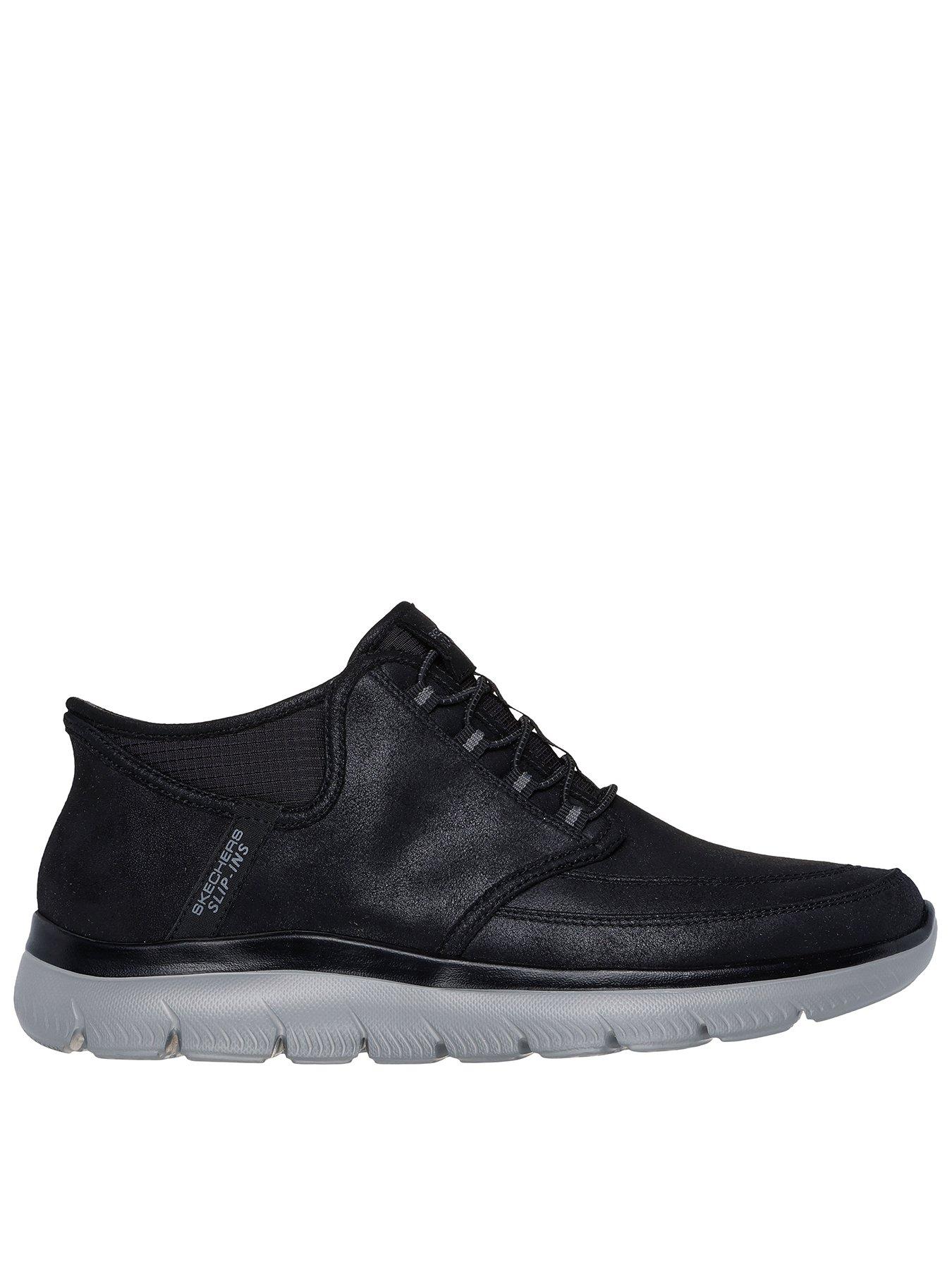 skechers-summits-slip-ins-bungee-lace-mid-lace-up-shoes-black-suede