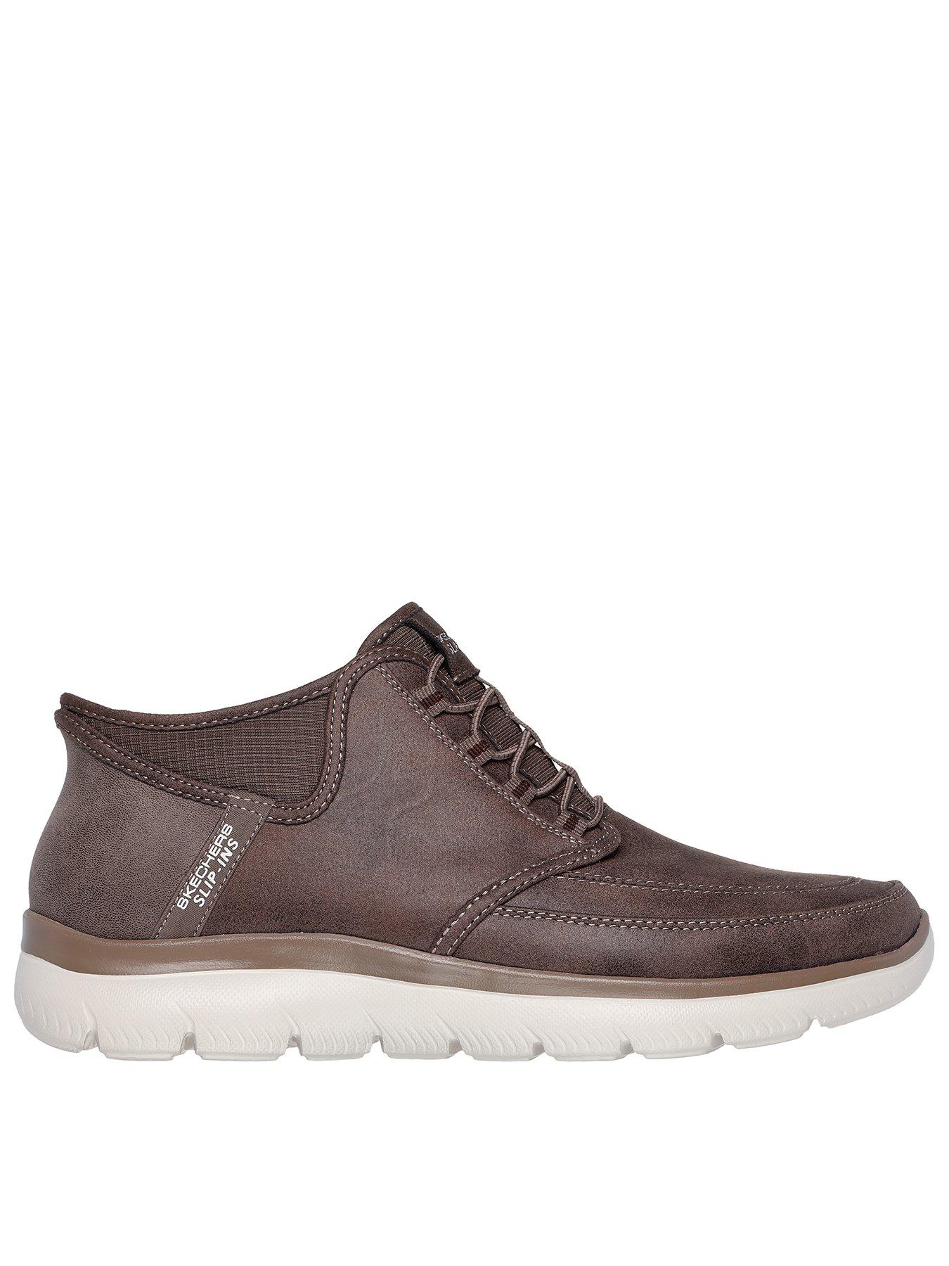 skechers-summits-slip-ins-bungee-lace-mid-lace-up-shoes-chocolate-suede