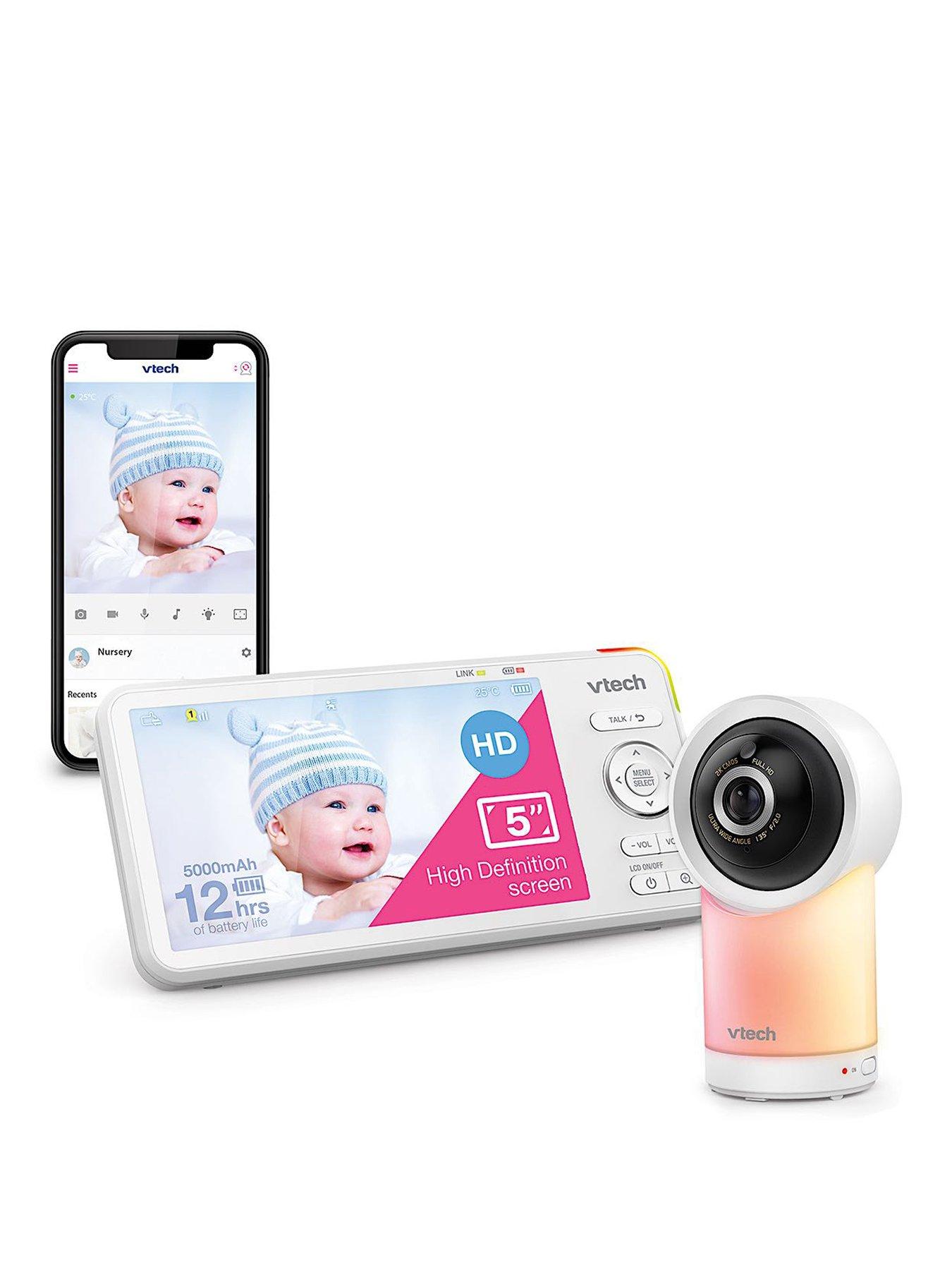 Image 1 of 5 of VTech RM5766HD.5" Smart Wi-Fi 1080p Pan &amp; Tilt Baby Monitor