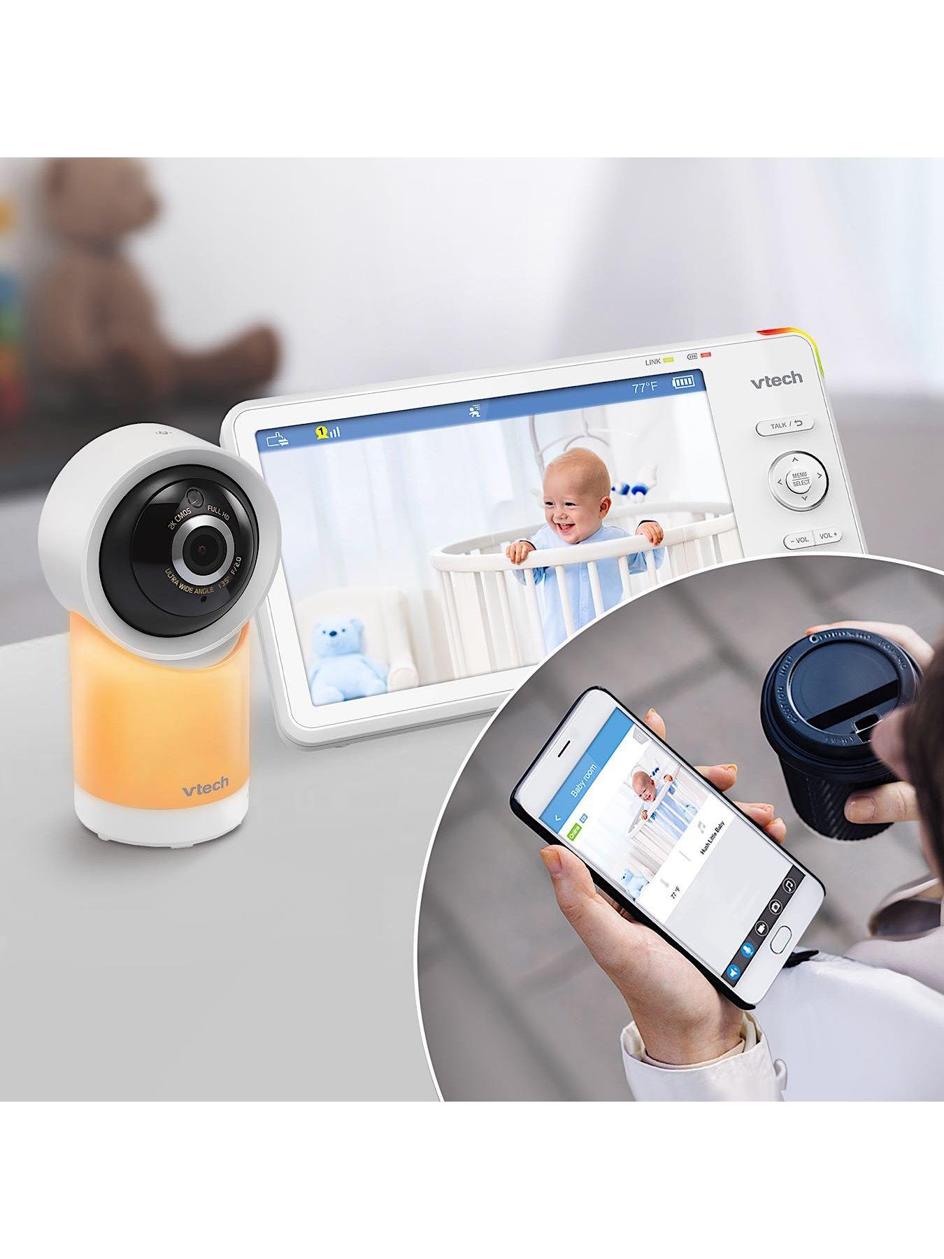 Image 5 of 5 of VTech RM5766HD.5" Smart Wi-Fi 1080p Pan &amp; Tilt Baby Monitor