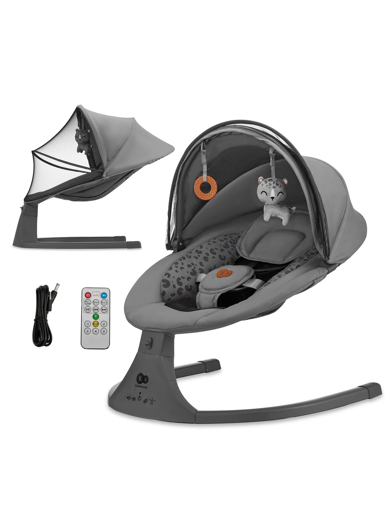 Kinderkraft Lumi 2-in-1 Swing - Dark Grey