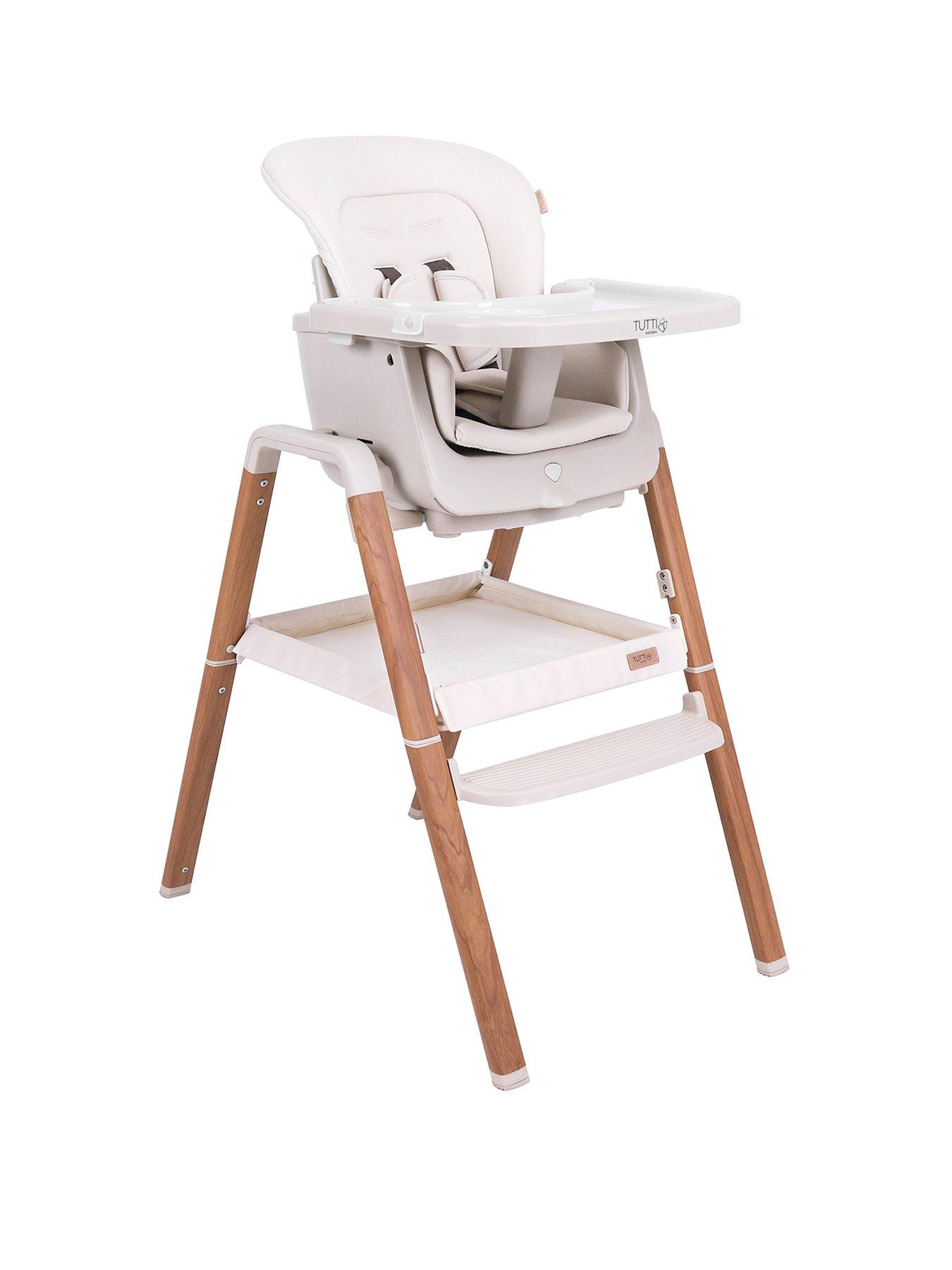 Tutti Bambini Nova Birth to 12 Years Complete Highchair Package Ecru