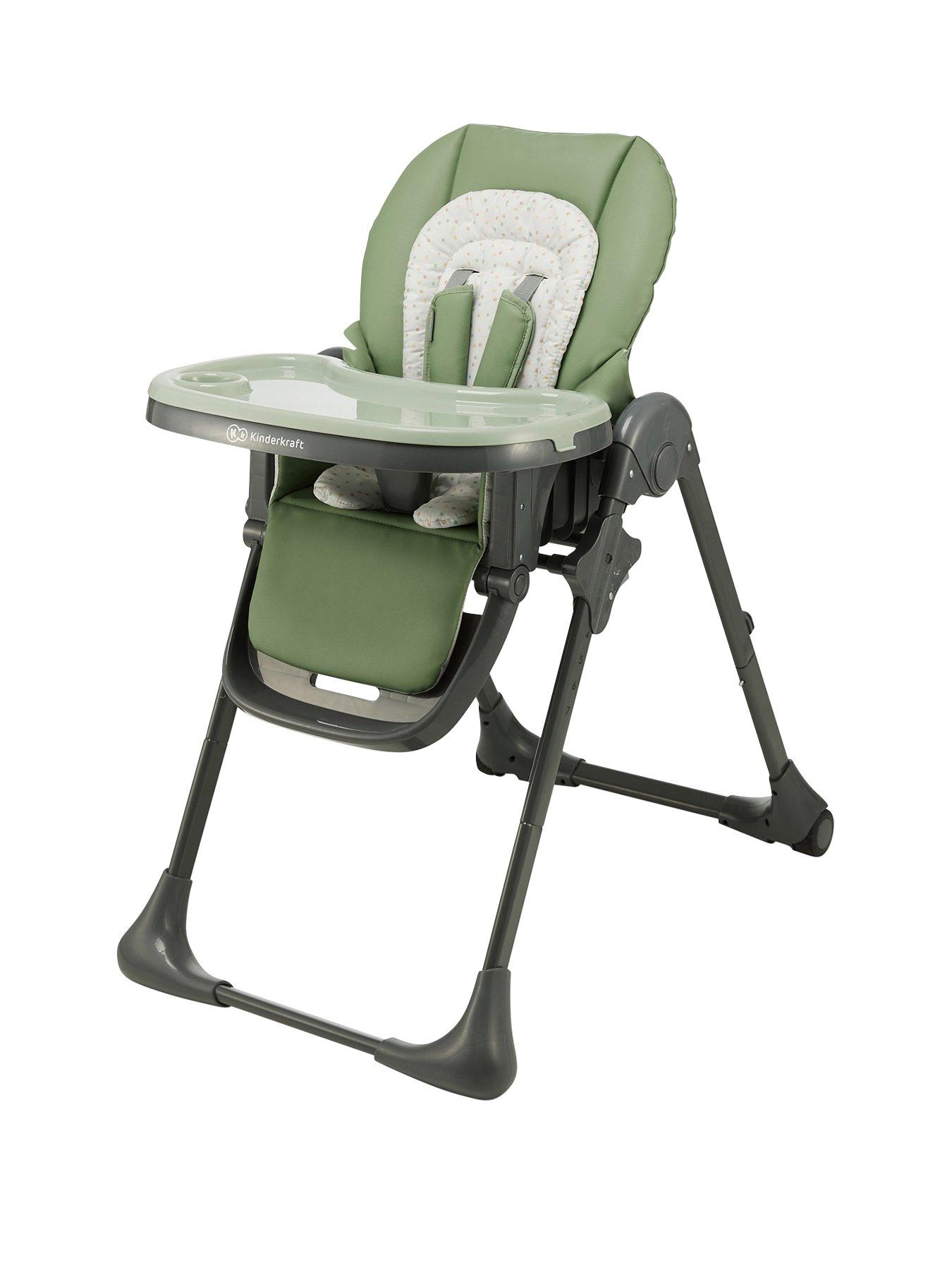  image of kinderkraft-tummie-folding-feeding-highchairnbsp--green