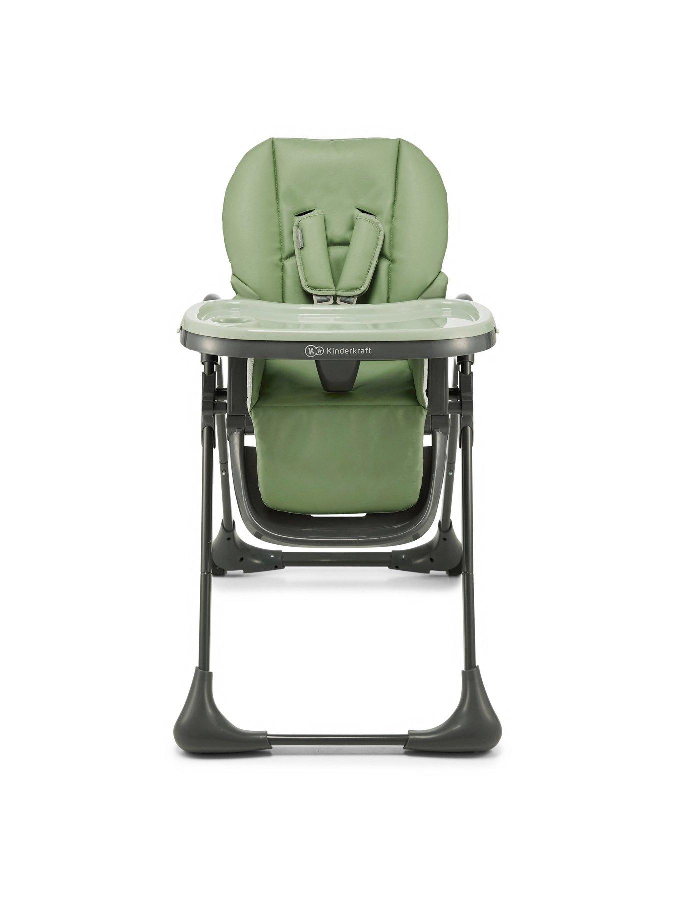  image of kinderkraft-tummie-folding-feeding-highchairnbsp--green